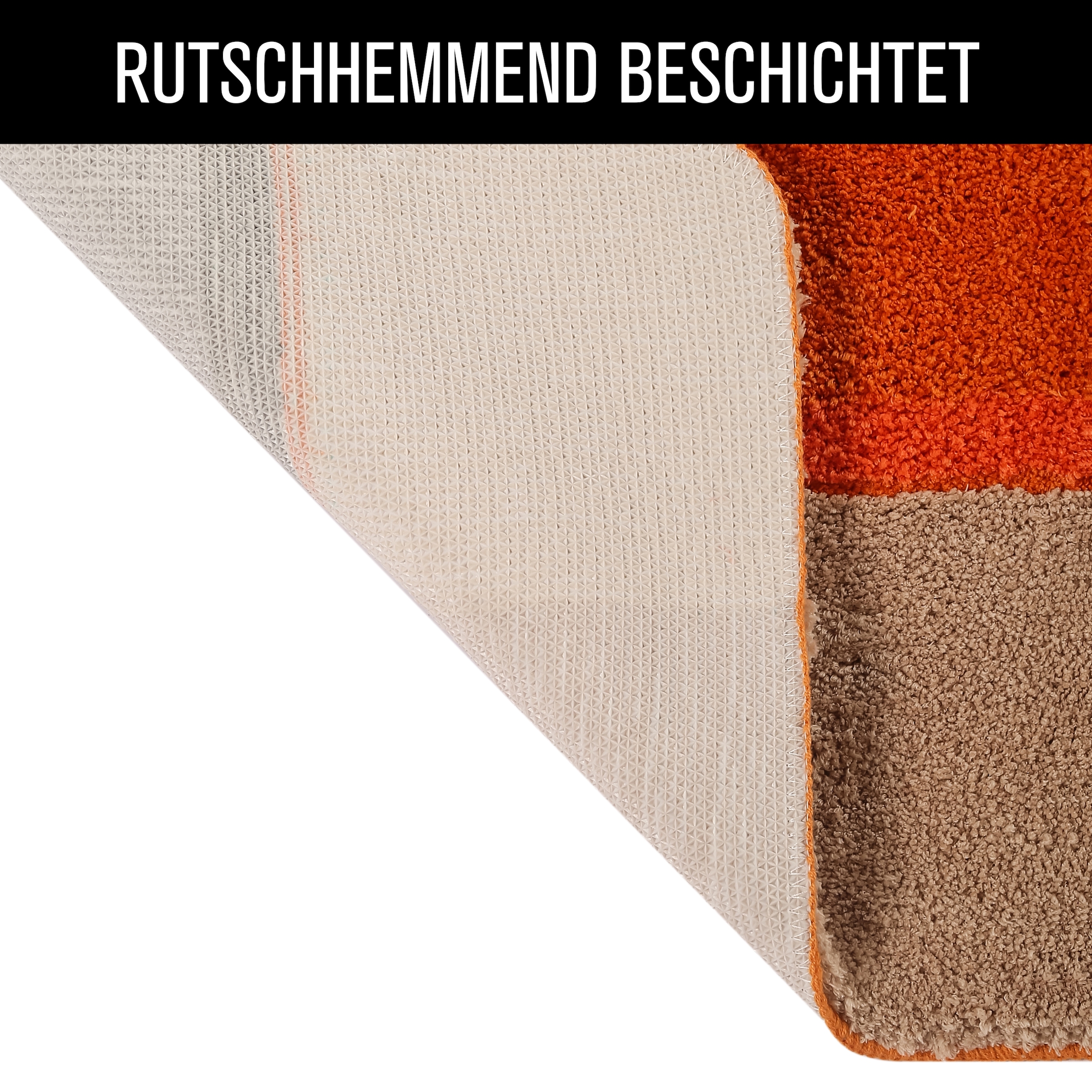 my home Badematte »Belio, Badvorleger, Badezimmer Teppich« Höhe 20 mm rutschhemmend beschichtet fußbodenheizungsgeeignet | schnell trocknend | strapazierfähig Badematte, Badteppich, Badematten auch als 2 tlg. Set erhältlich, bunt