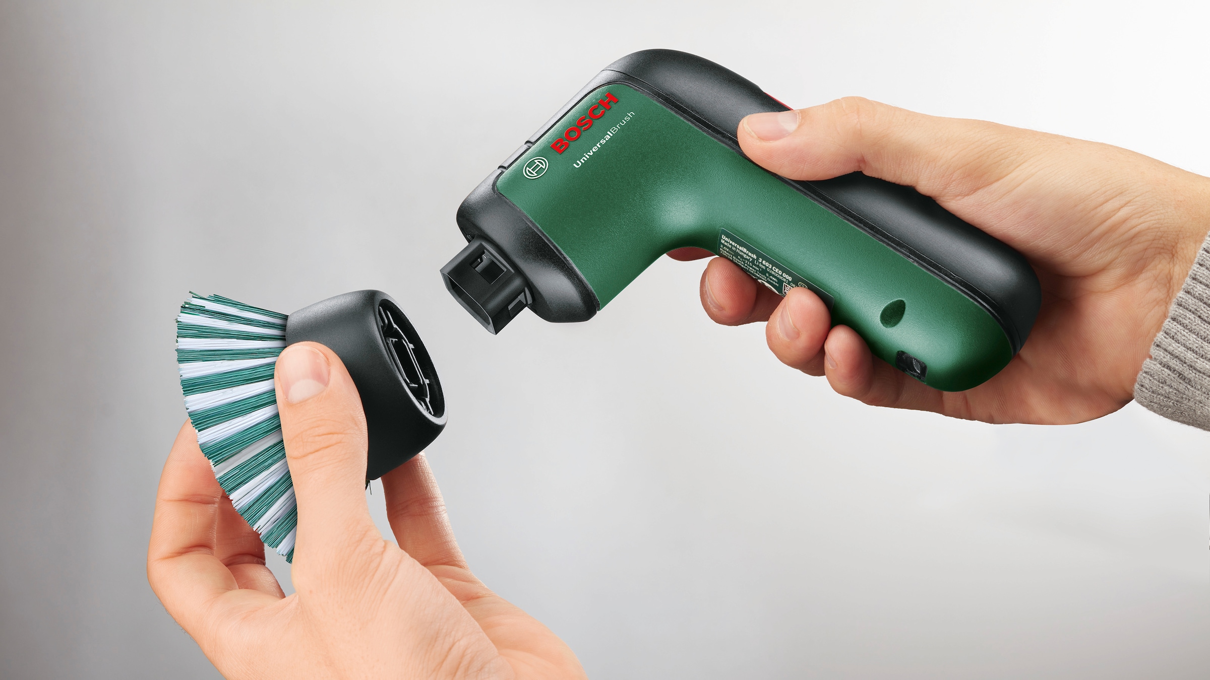 Bosch Home & Garden Akku-Oberflächenbürste »»UniversalBrush««, Inkl. umfangreichem Zubehör