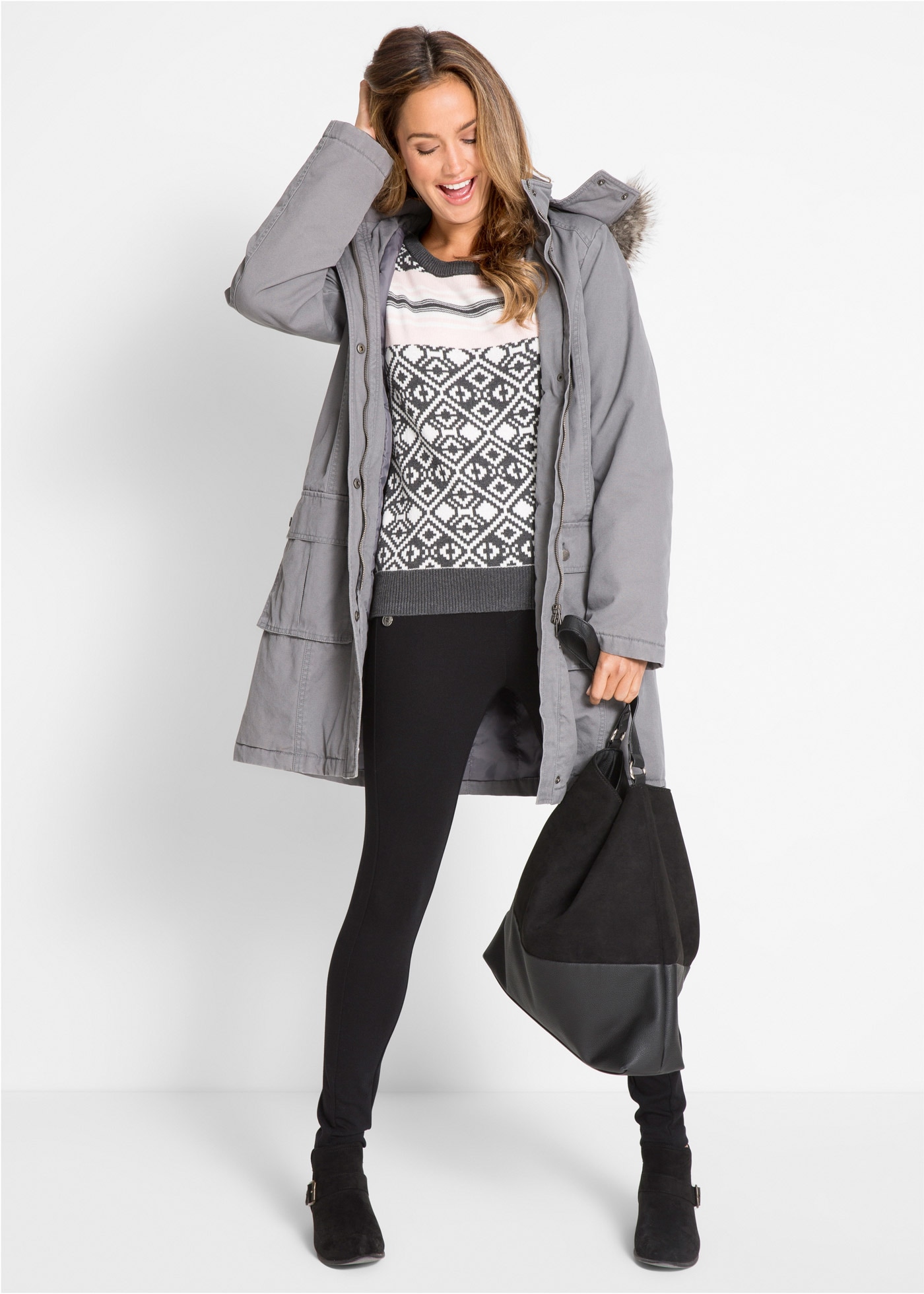 bonprix Norwegerpullover , Norweger-Pullover
