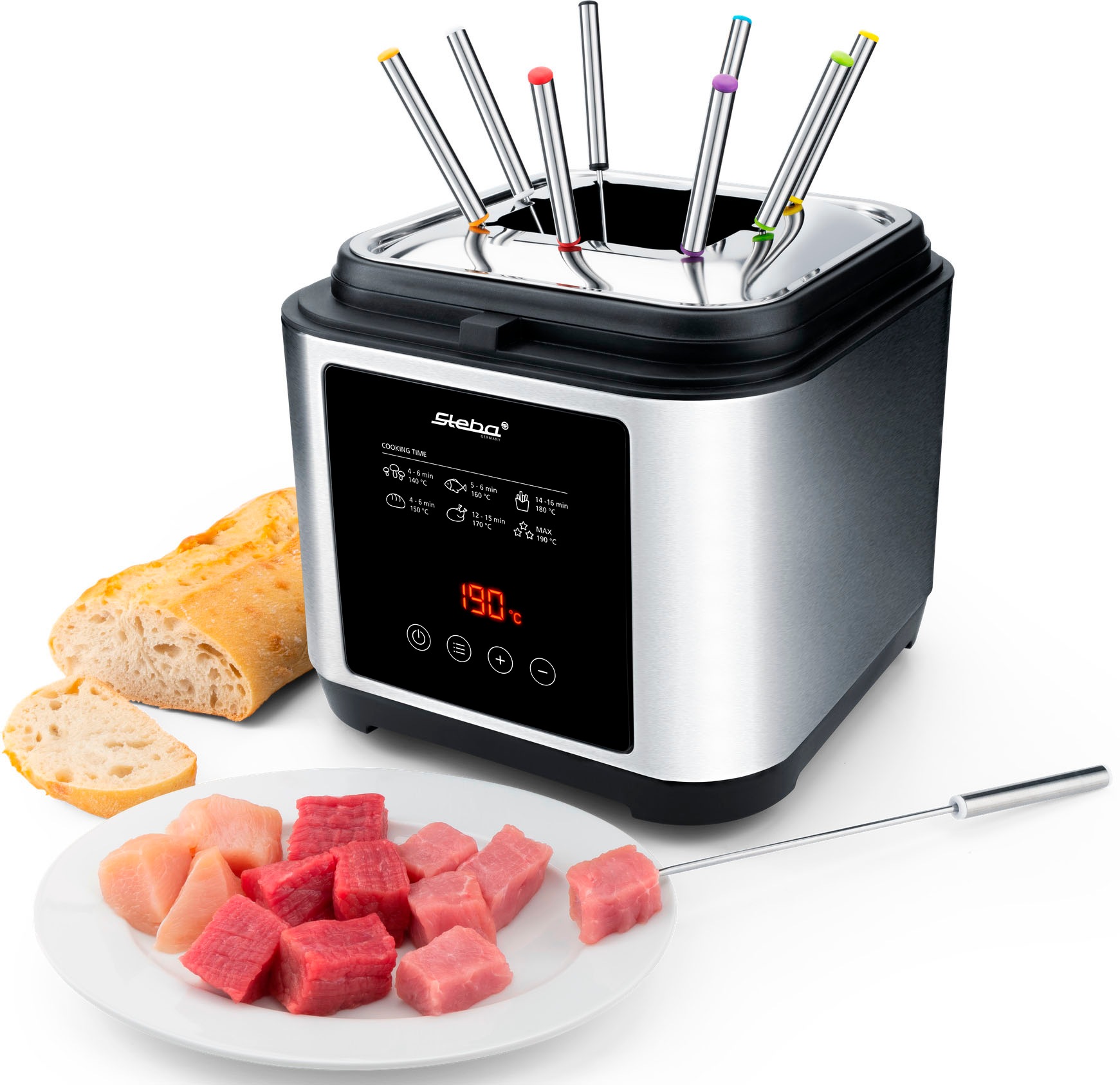 Steba Fritteuse »DF 150F«, 1200 W, Fassungsvermögen 2,5 l günstig online kaufen