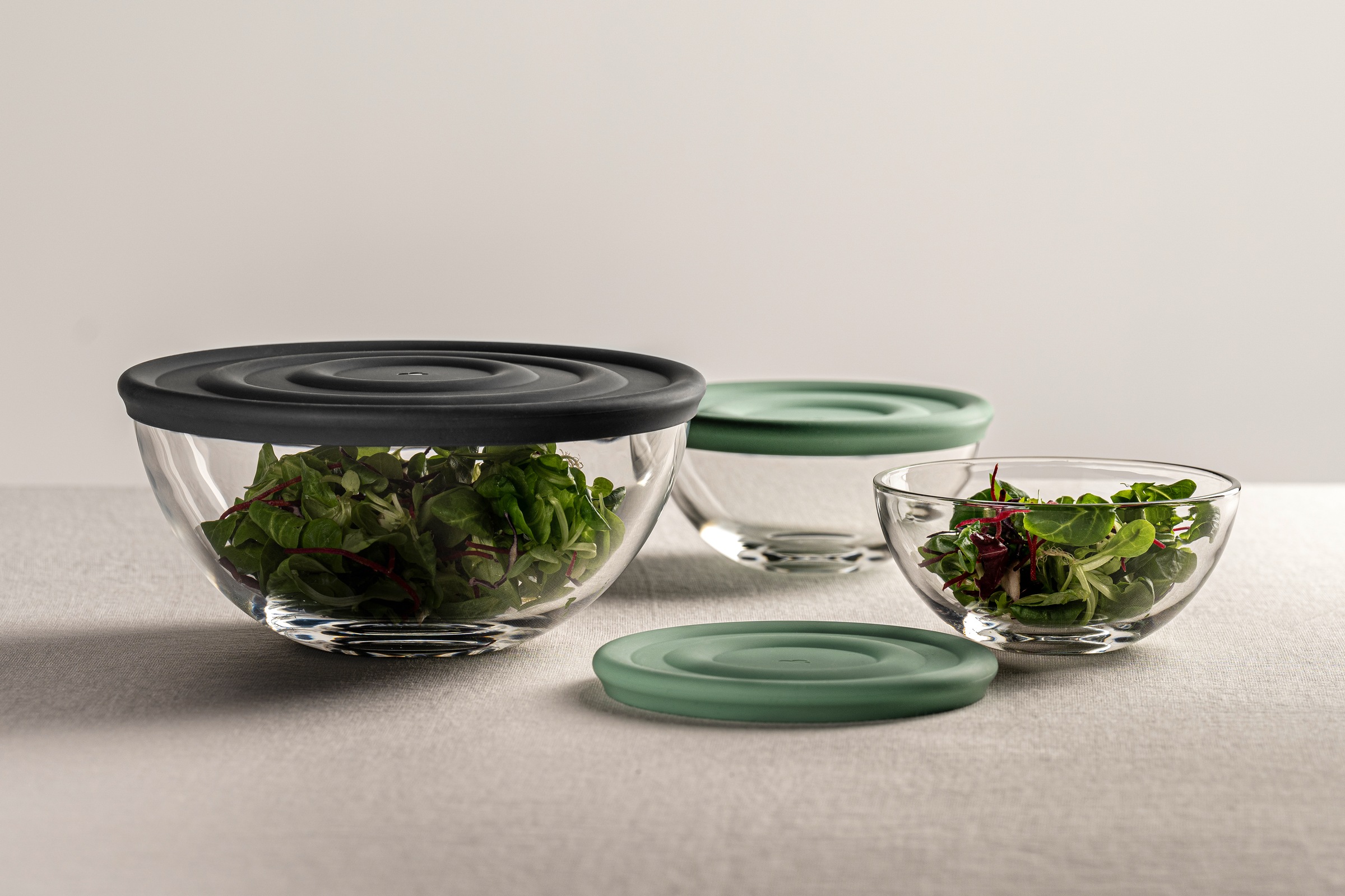 LEONARDO Schale »Schalen-Set CUCINA, 6-teilig, 3 Schüsseln mit Silikondecke günstig online kaufen