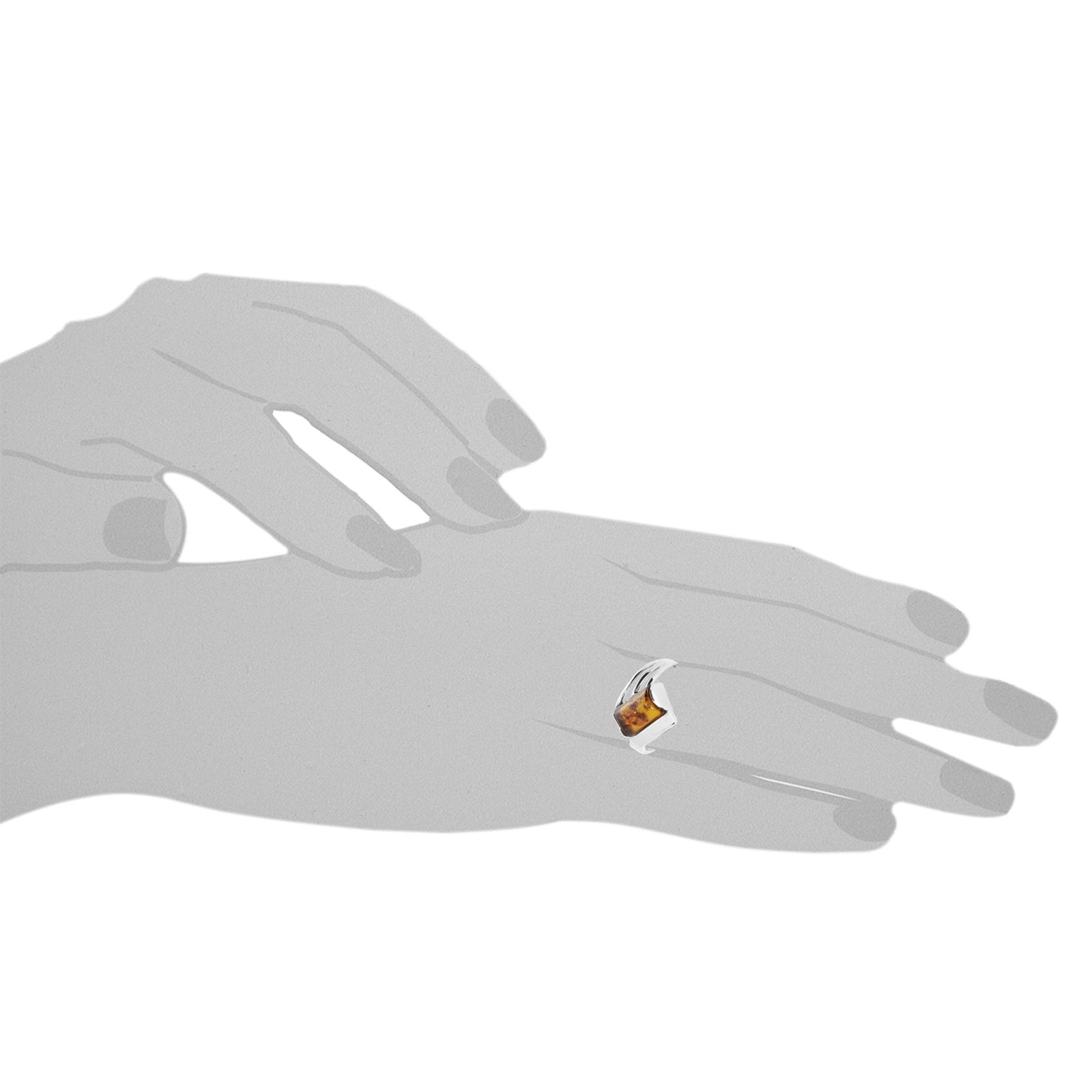 OSTSEE-SCHMUCK Fingerring »Ostsee-Schmuck Ring Astrid Ring Astrid«, (1 tlg.)
