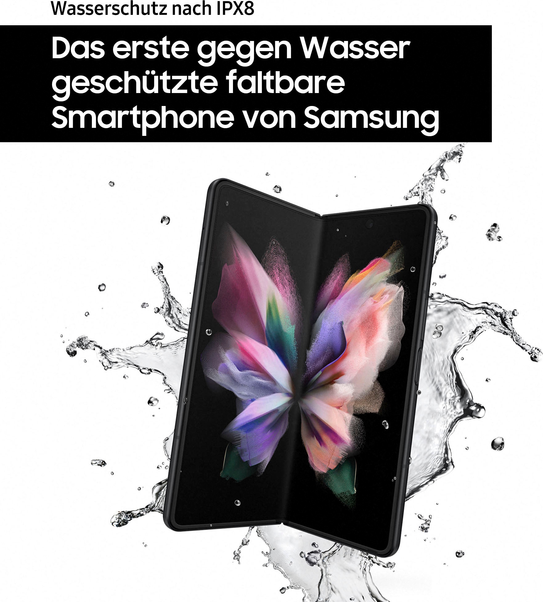 13. Bild von Samsung Smartphone »Galaxy Z Fold 3, 5G 512GB«, Phantom Silver, 19,19 cm/7,6 Zoll, 512 GB Speicherplatz, 12 MP Kamera