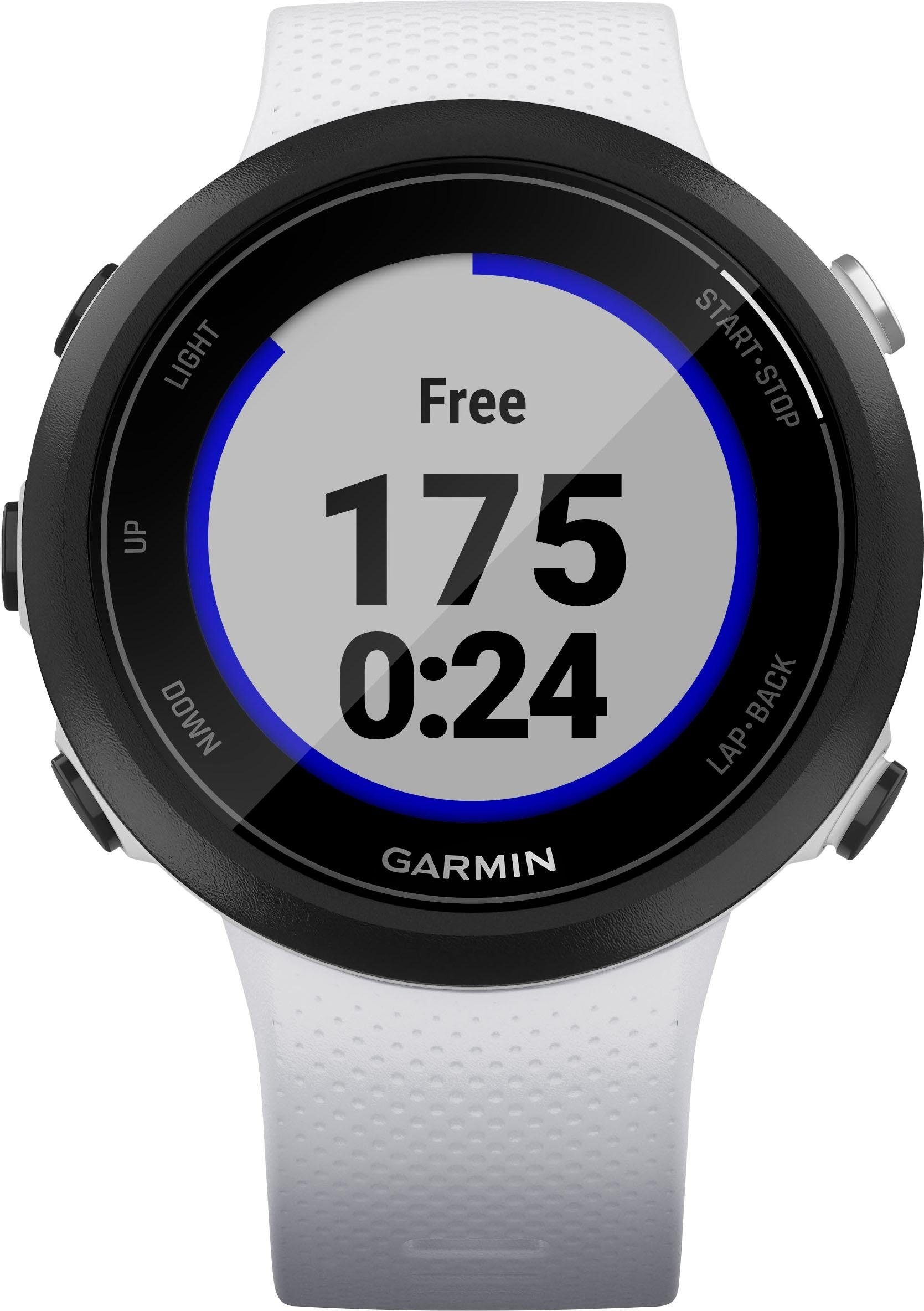 Garmin Smartwatch »Swim2 mit Silikon-Armband 20 mm«