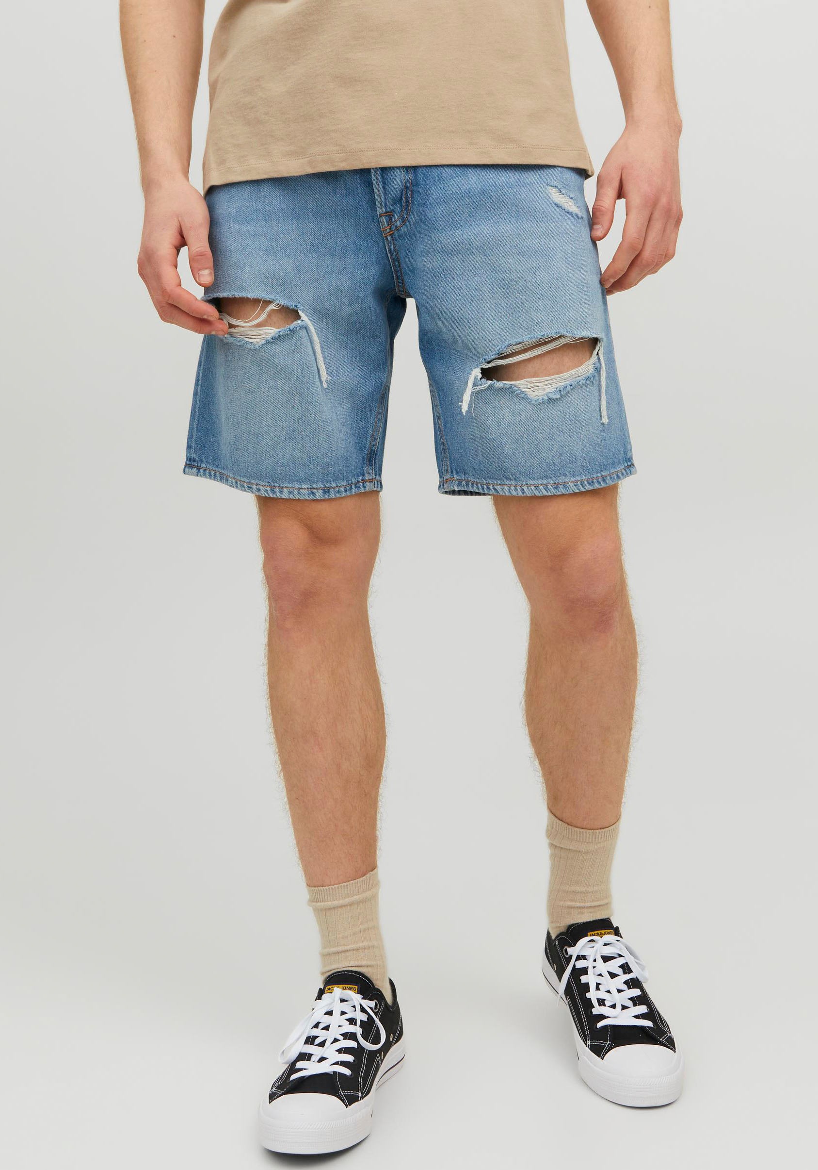 Bild von Jack & Jones Jeansshorts »JJICHRIS JJORIGINAL SHORTS MF 255 SN«