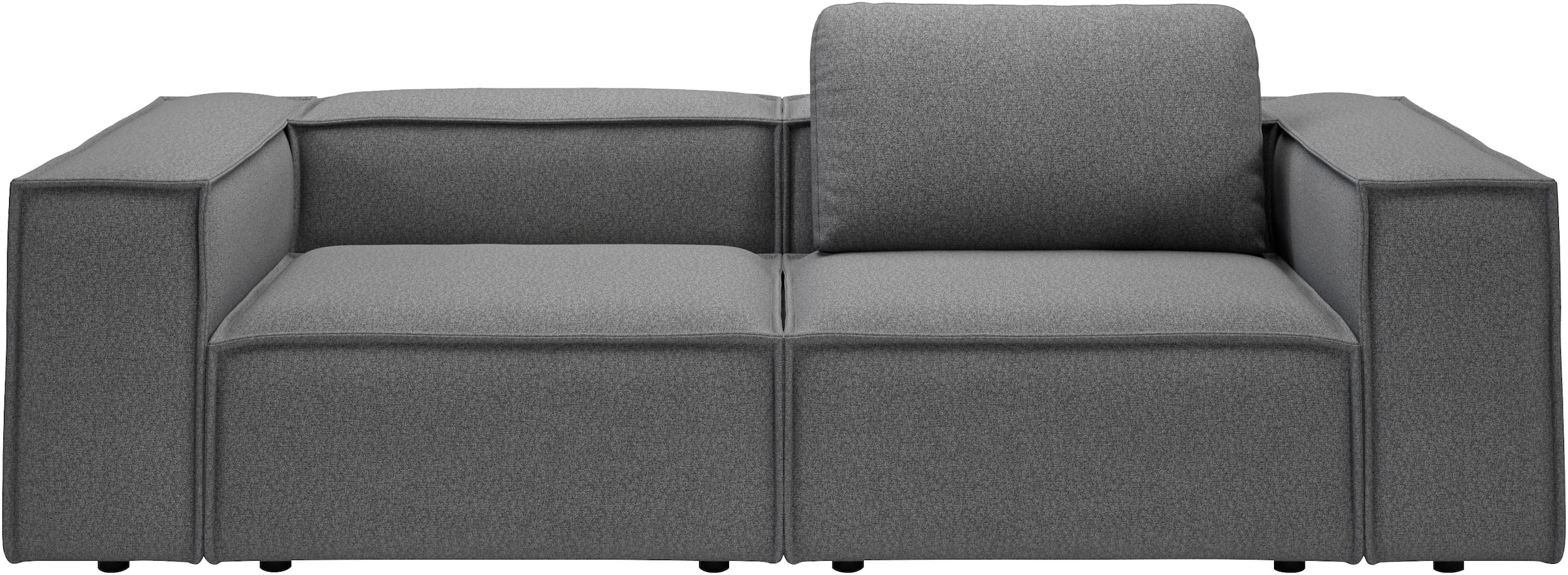 Places of Style 2-Sitzer »Watertown, modernes Sofa 246 cm breit, auch in Feincord«, stilvolles Sofa für 2 Personen mit extra breiter Sitzfläche