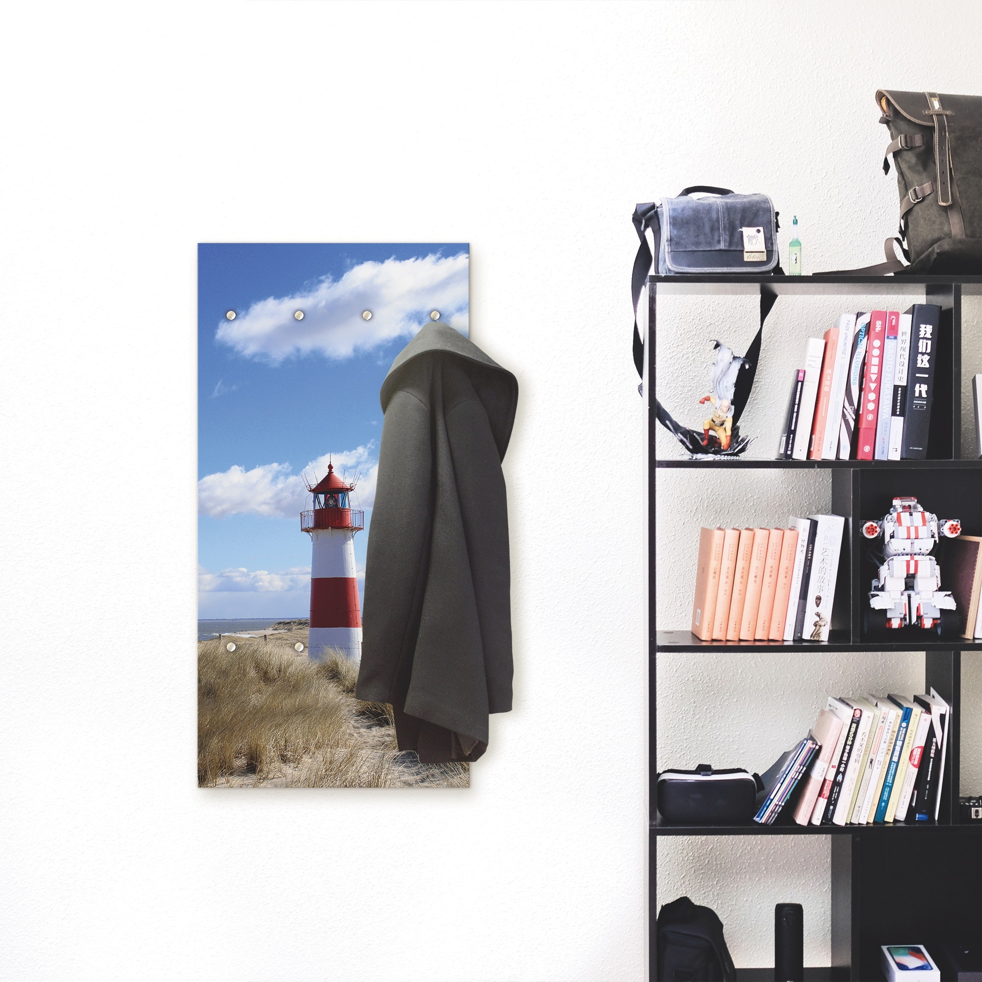 Artland Garderobenleiste »Leuchtturm Sylt«, teilmontiert günstig online kaufen