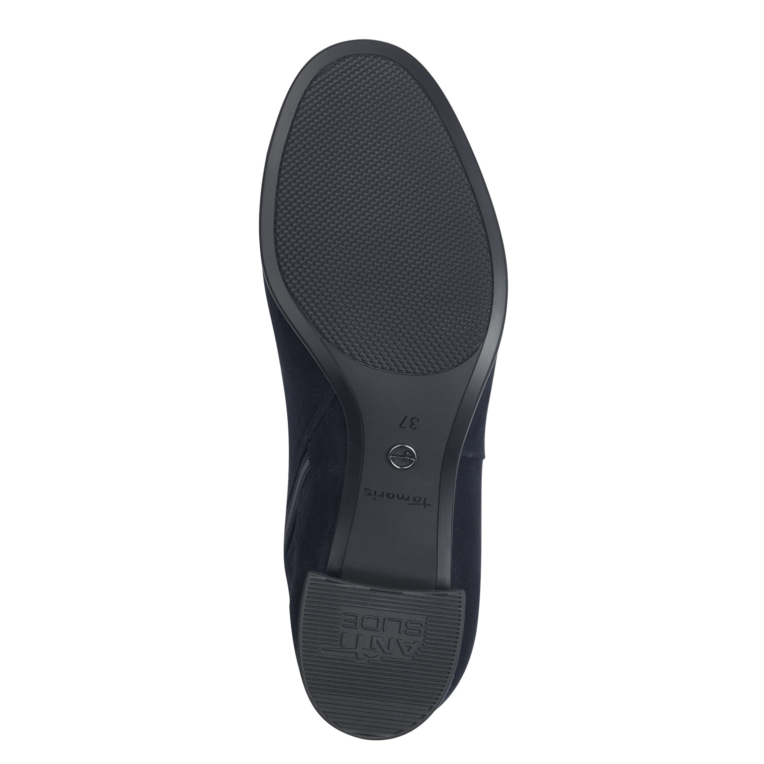 Tamaris Stiefelette, Blockabsatz, Basicstiefelette in veganer Verarbeitung, schmale Form