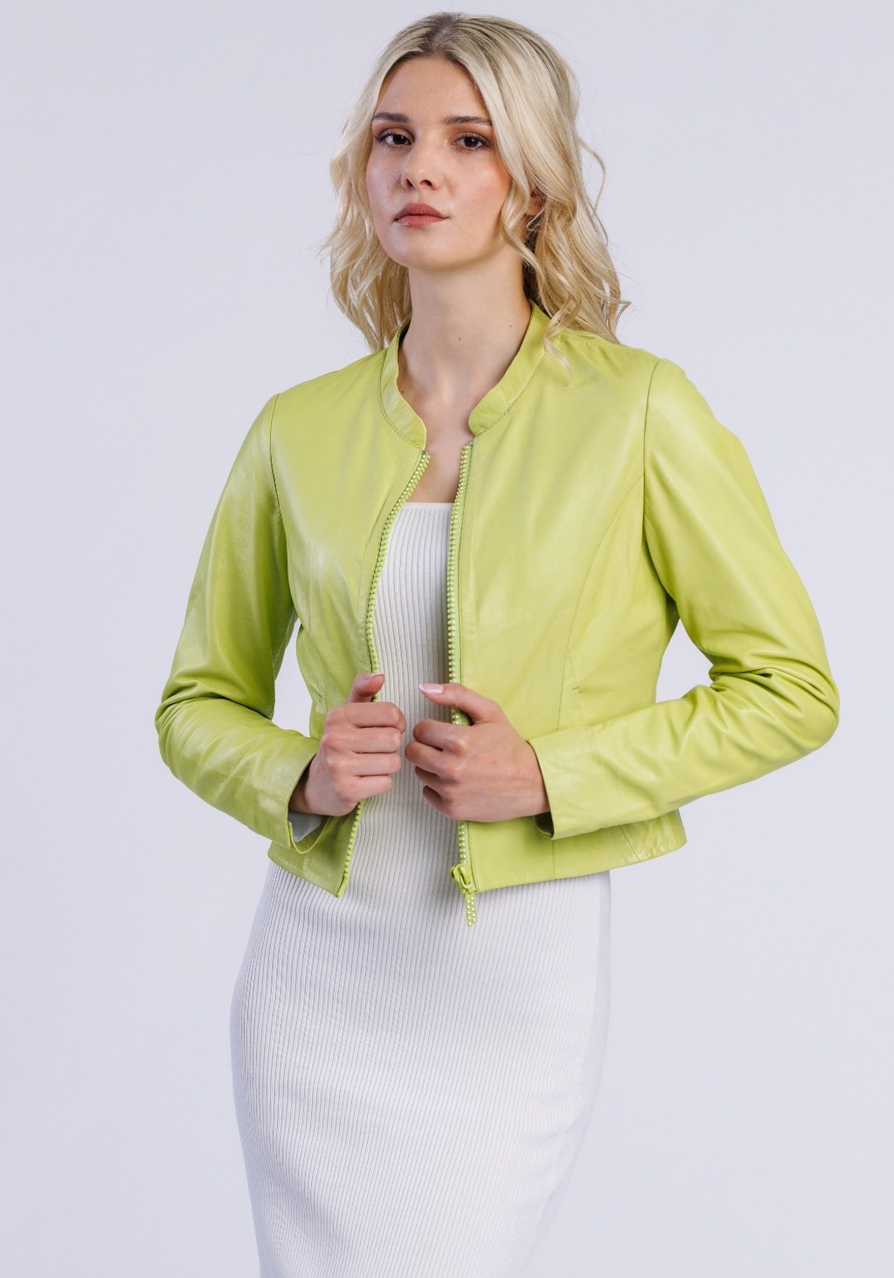 Freaky Nation Lederjacke »Lederjacke-FN«