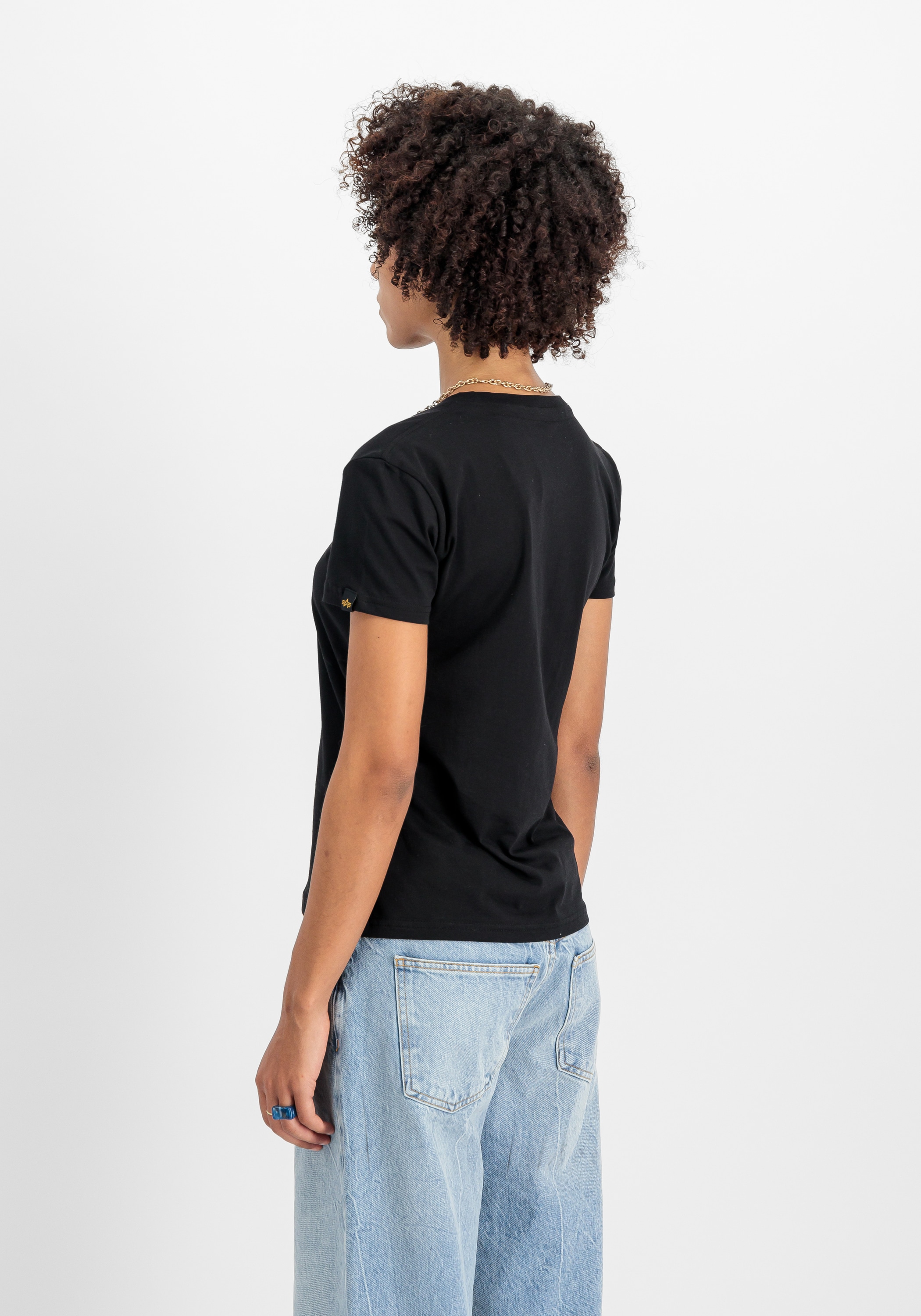 Alpha Industries T-Shirt »Alpha Industries Women - T-Shirts Basic T Small Logo Women«