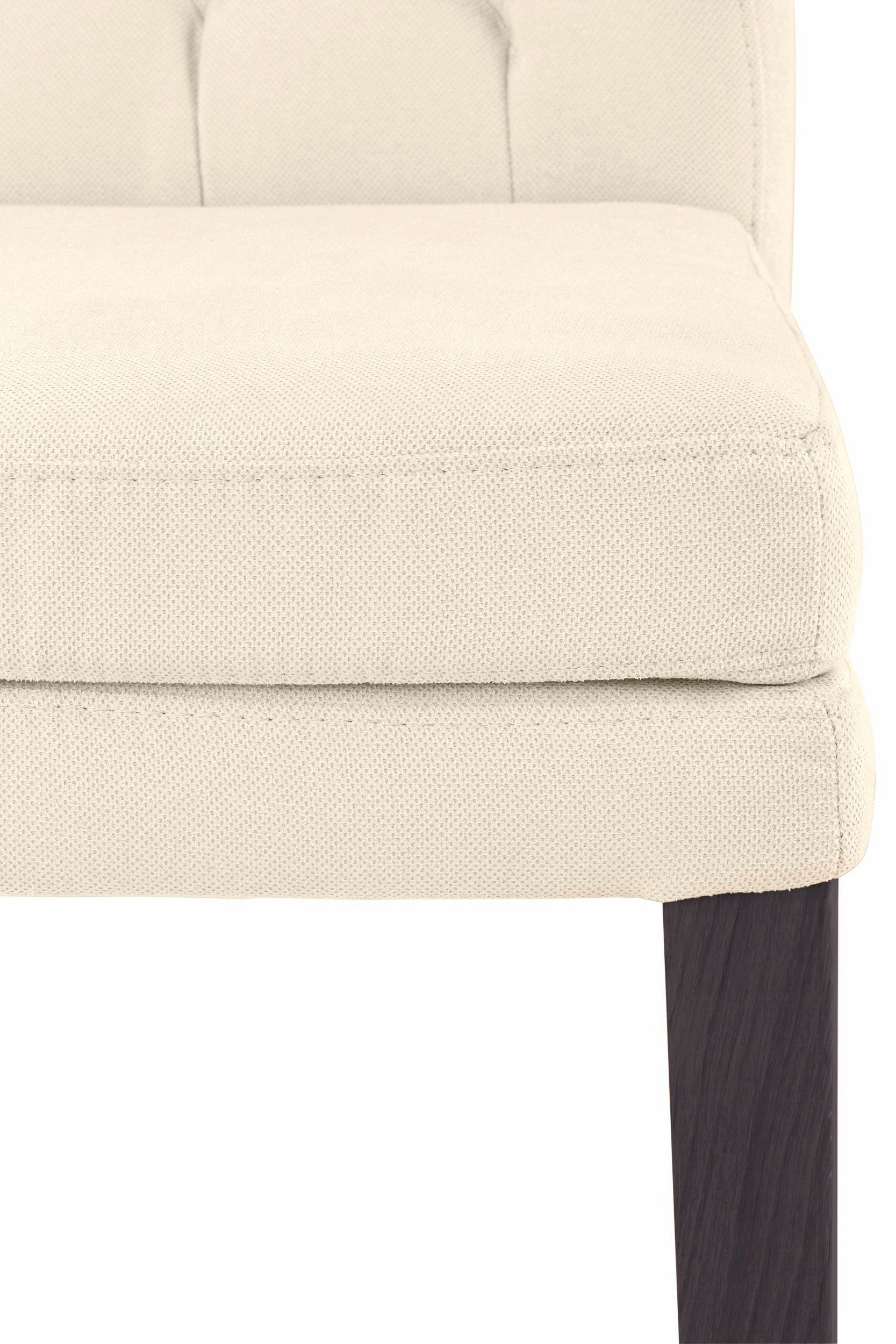 Home affaire 4-Fußstuhl »Colorado«, (Set), 4 St., Luxus-Microfaser, Beine aus Buche, wengefarben lackiert, Im 2er, 4er oder 6er-Set