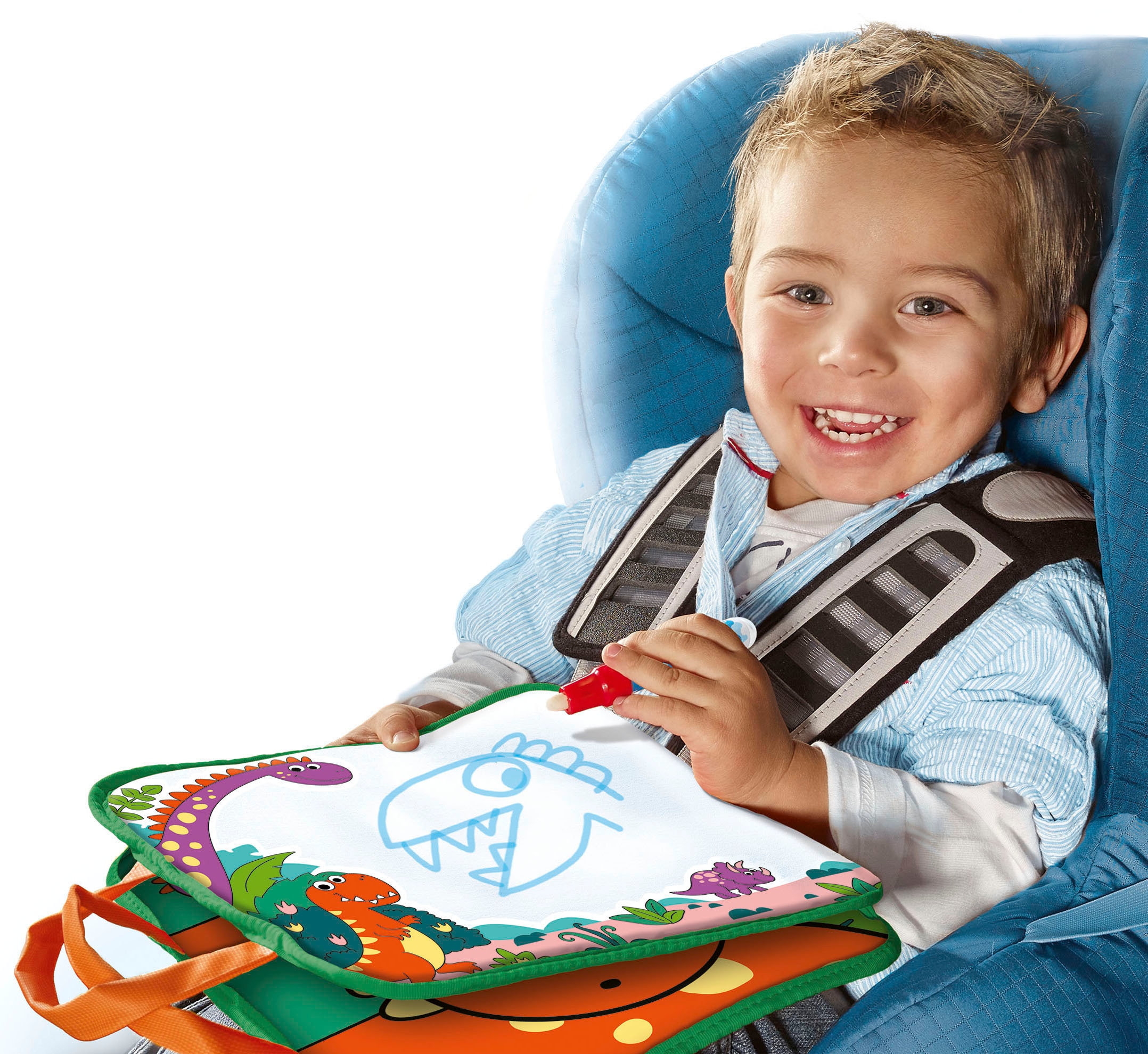 Ravensburger Kreativset »ministeps®, Aqua Doodle®, Travel Dino«, Made in Europe