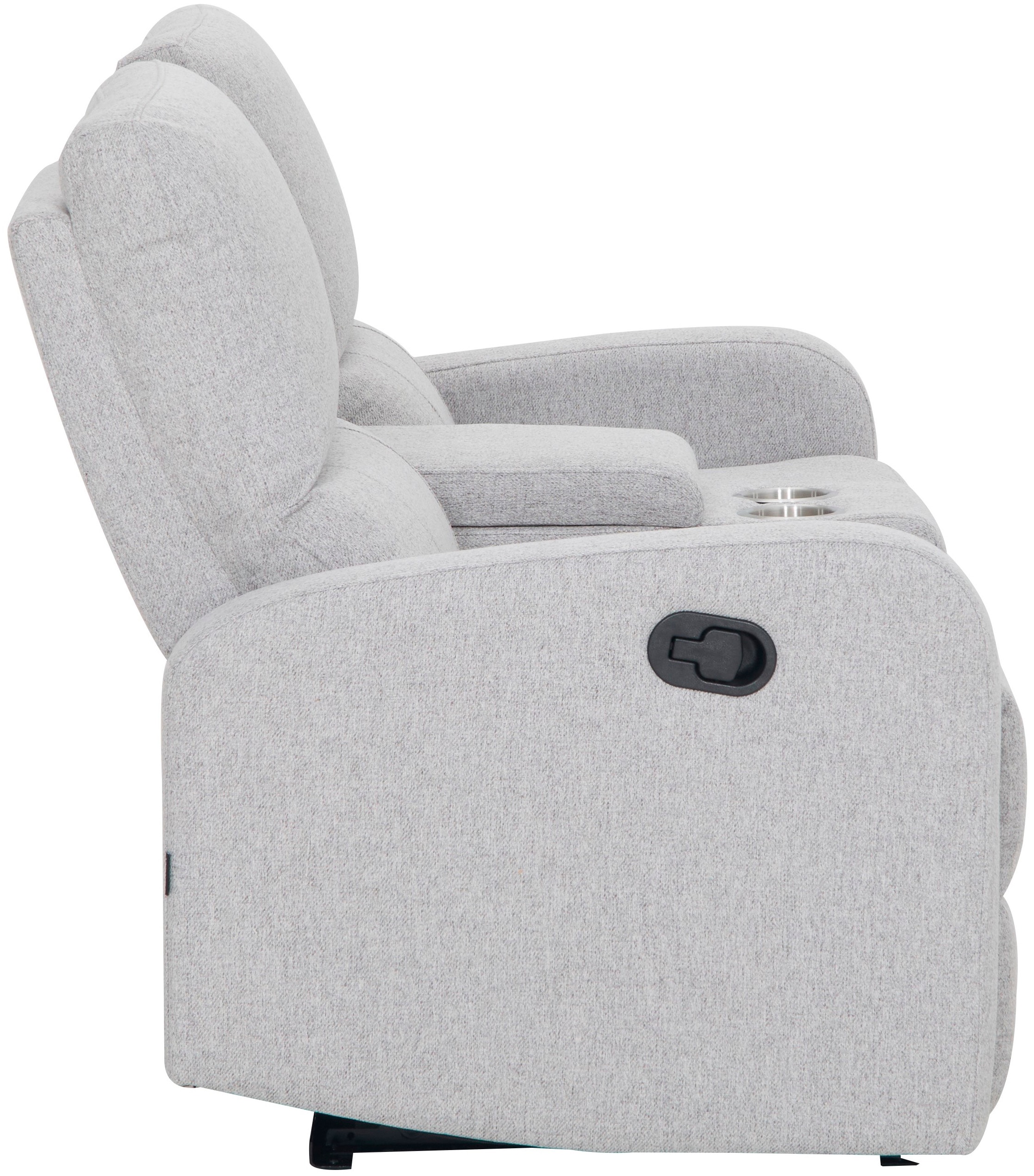 Home affaire 2-Sitzer »TOURNAY, 2er-Kinosofa, Liegesofa, TV-Sessel, Multimedia-Sofa«, mit manueller Relaxfunktion, Getränkehalter, Staufach