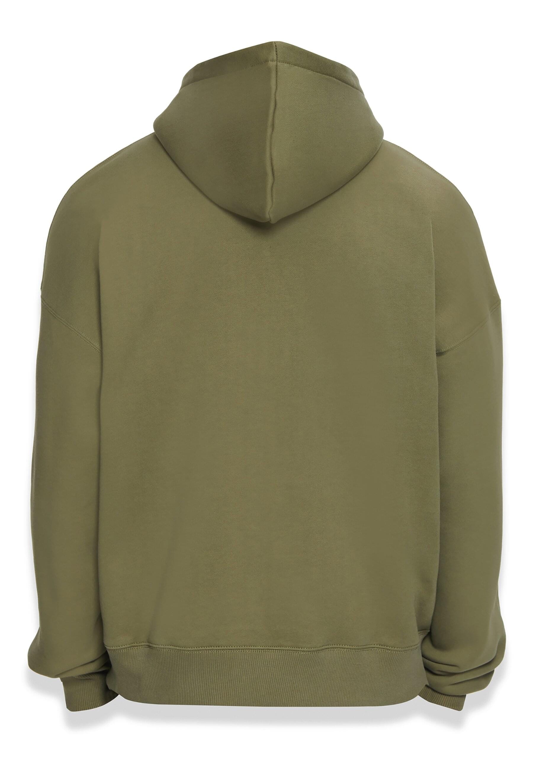 Dropsize Sweatjacke »Dropsize Herren Bazix Republiq Super Heavy Rib Zipper«