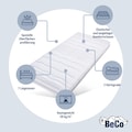 Beco Komfortschaummatratze »Matratze Dream Flex, 7-Zonen-Komfortschaummatratze, diverse Größen«, 18 cm cm hoch, Raumgewicht: 28 kg/m³, (1 St.), Feiner, hygienischer Mikrofaser-Bezug