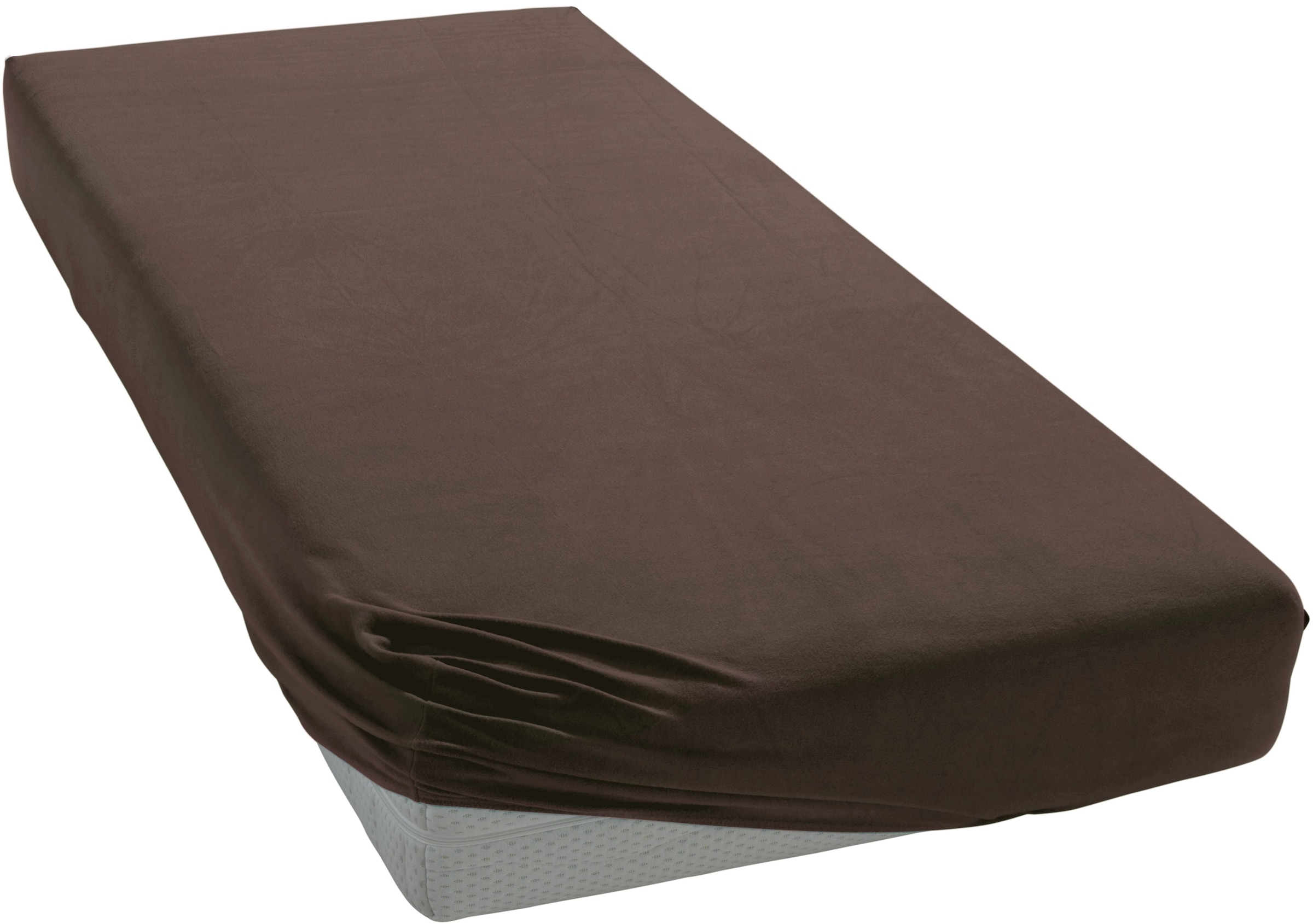 Janine Spannbettlaken »MAKO-FEINJERSEY 5007«, aus 100% Baumwolle, für Matratzen bis 26 cm Höhe