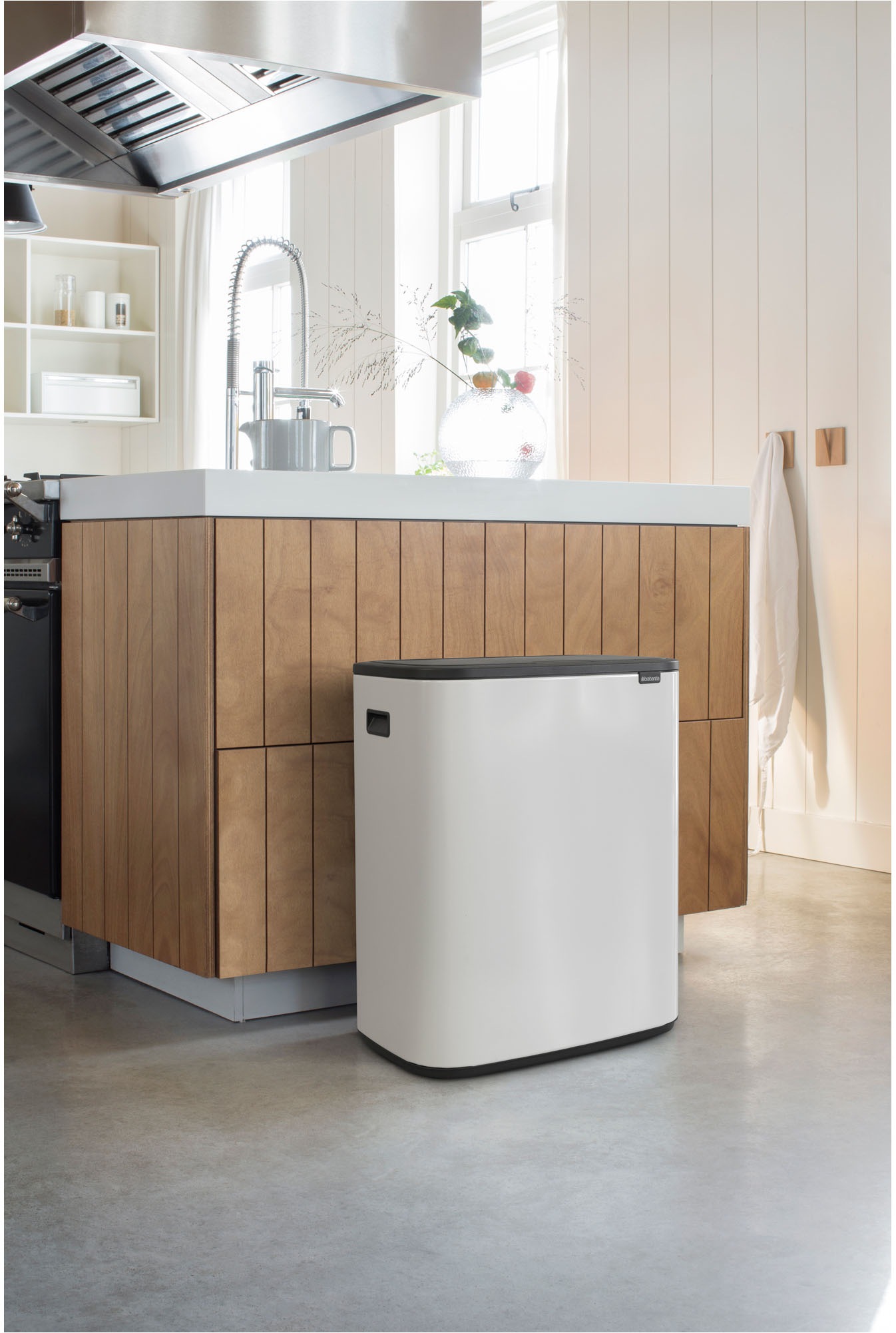 Brabantia Mülleimer »Bo Touch Bin, 2 x 30L«, Soft-Touch-Öffnungssystem günstig online kaufen
