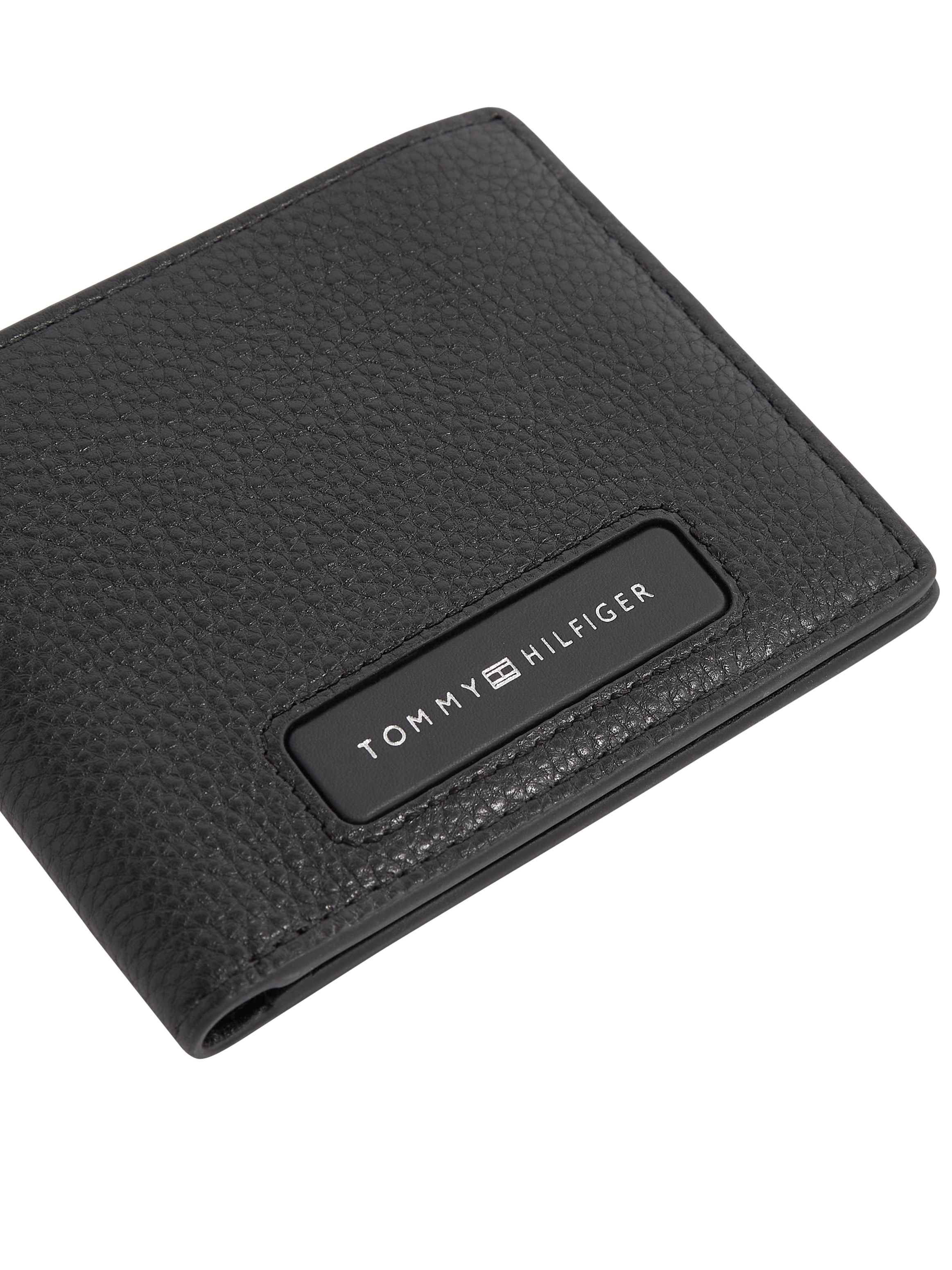 Tommy Hilfiger Geldbörse »TH MONOGRAM MINI CC WALLET«, Men Geldbeutel, Kartenetui, Portemonnaie mit Logoschriftzug