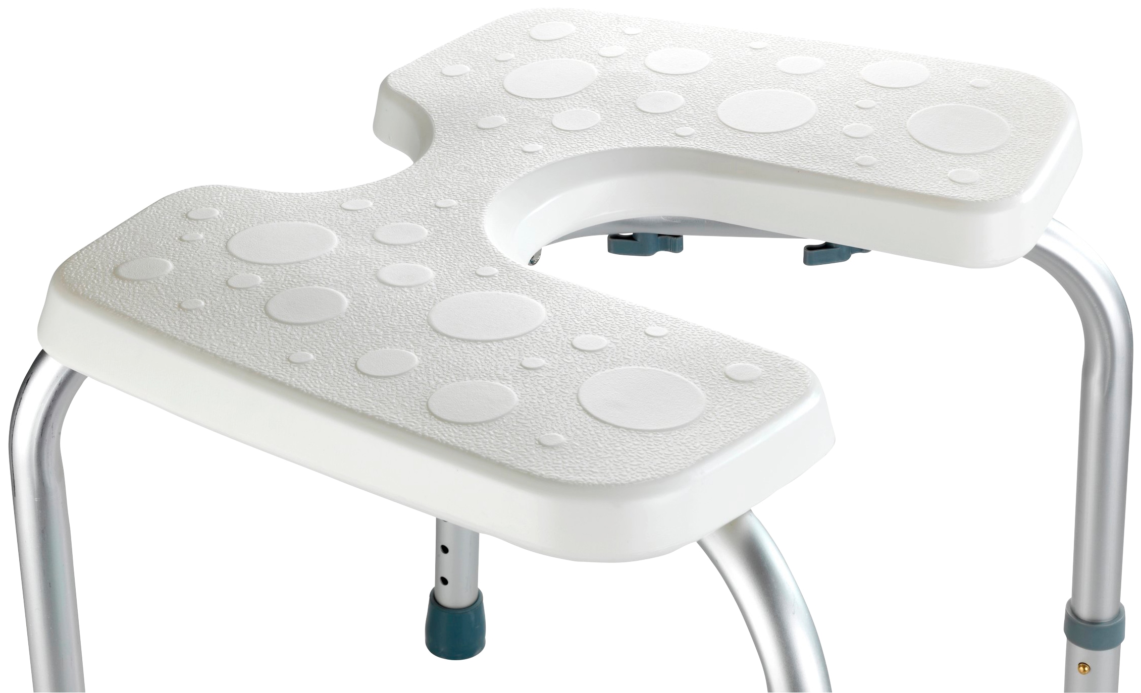 WENKO Hygienehocker »Secura«, belastbar bis 120 kg, höhenverstellabr
