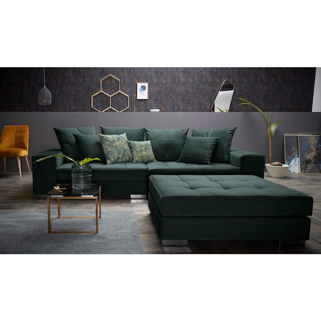 INOSIGN Big-Sofa »Vale«, mit Steppung im Sitzbereich, Federkern und  Zierkissen online bestellen