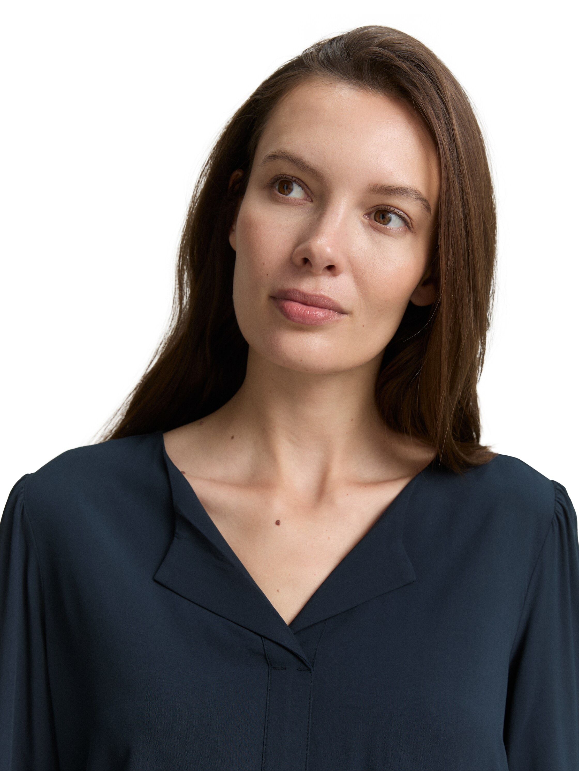 TOM TAILOR Shirtbluse mit All-Over Print