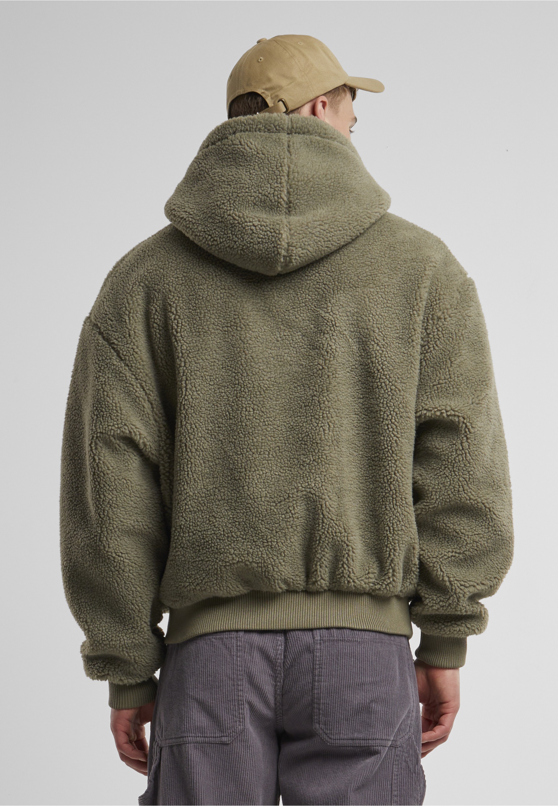 URBAN CLASSICS Kapuzenpullover »Urban Classics Oversized Teddy Hoody« 1 Stk.