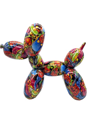 Tierfigur »Ballon Hund Street Art«