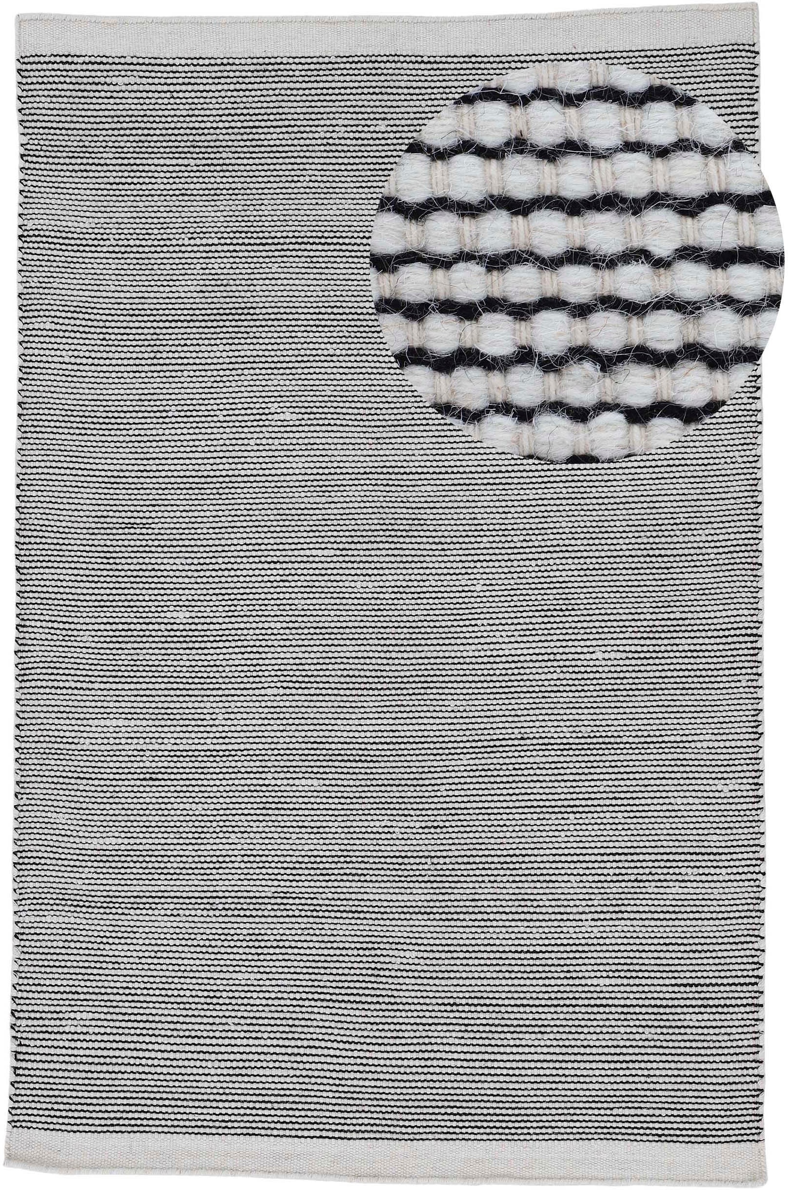 carpetfine Wollteppich »Mona, auch als Läufer«, rechteckig, 5 mm Höhe, 80% günstig online kaufen