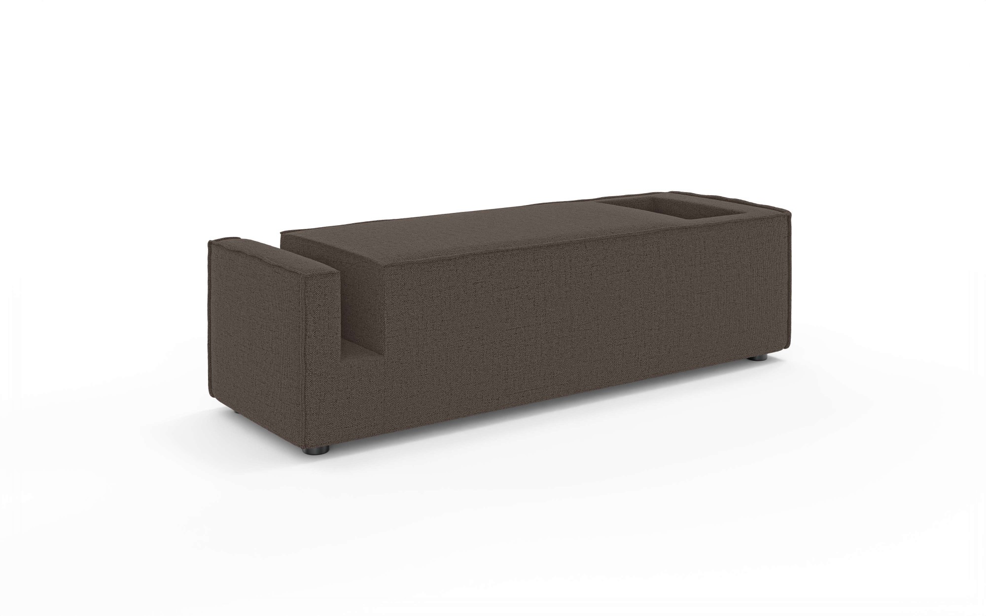 INOSIGN Sofaelement »HAILY Tisch XL für das Modulsofa, extra tief, Maße B/T/H: 45/130/37 cm«, als Modul oder separat verwendbar, mit Steckfach und Ablagefläche