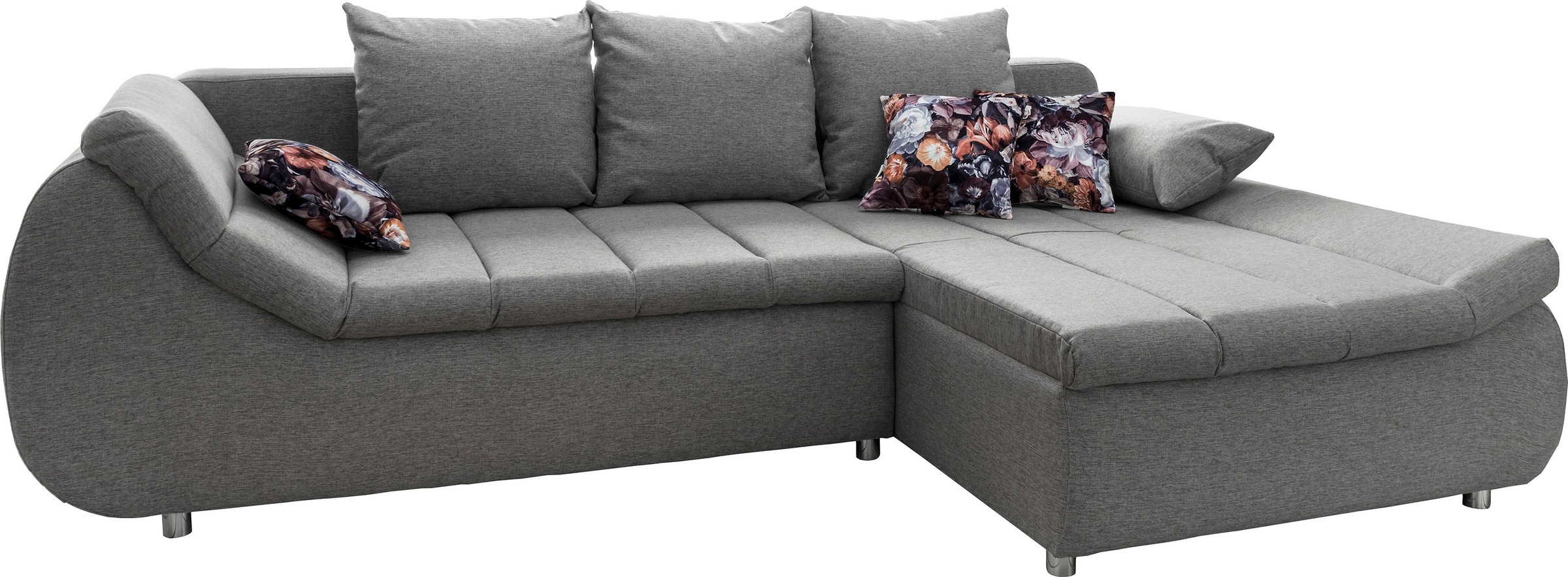 INOSIGN Ecksofa »Imola elegant und modern, aktuelle Steppung im Sitz, beque günstig online kaufen