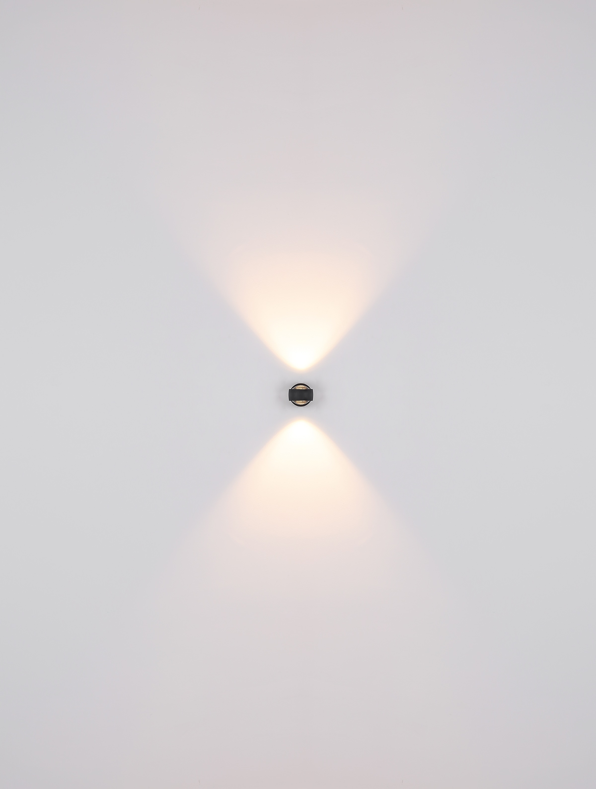 GLOBO LIGHTING LED Wandleuchte »RANDI«, Leuchtmittel LED-Modul | LED fest integriert, Wandlampe/Lichtschein: auf- und abwärts/schwarz/Glas