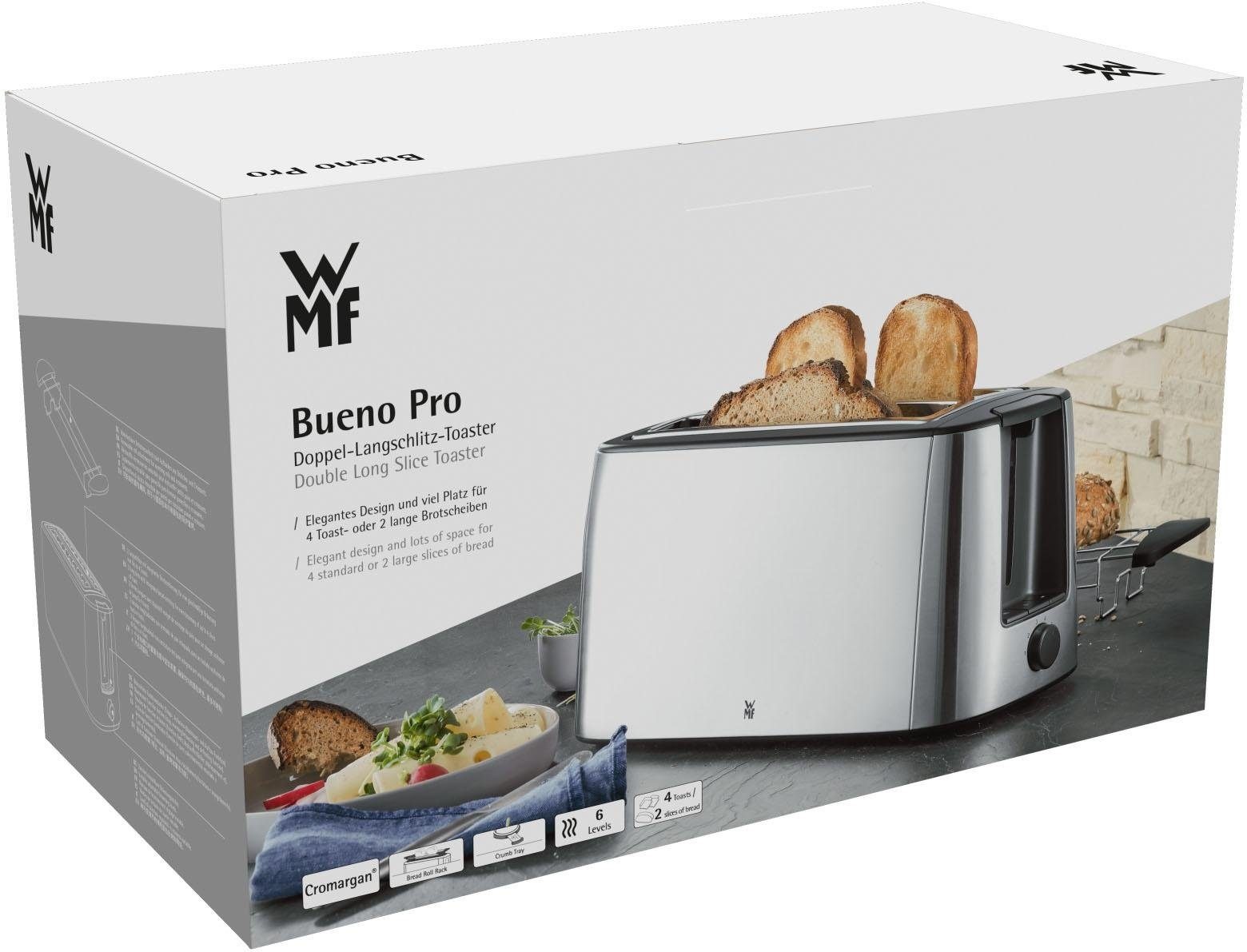 WMF Toaster »Bueno Pro«, 2 lange Schlitze, 1550 W
