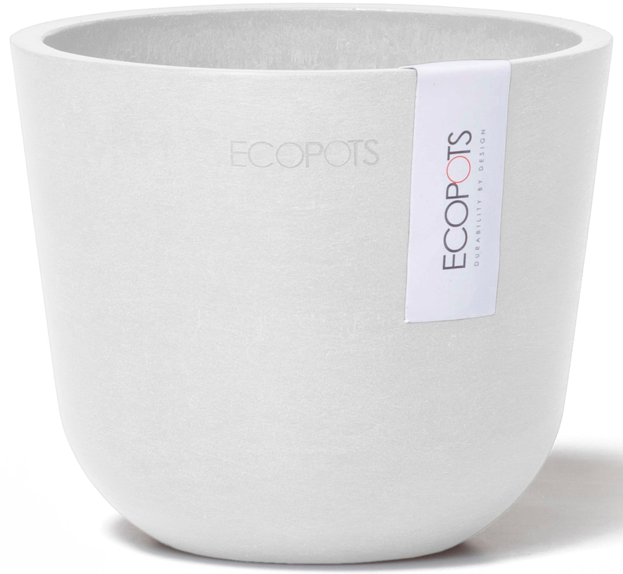 ECOPOTS Blumentopf »Oslo Mini 11,5 Weiß«, für den Innenbereich