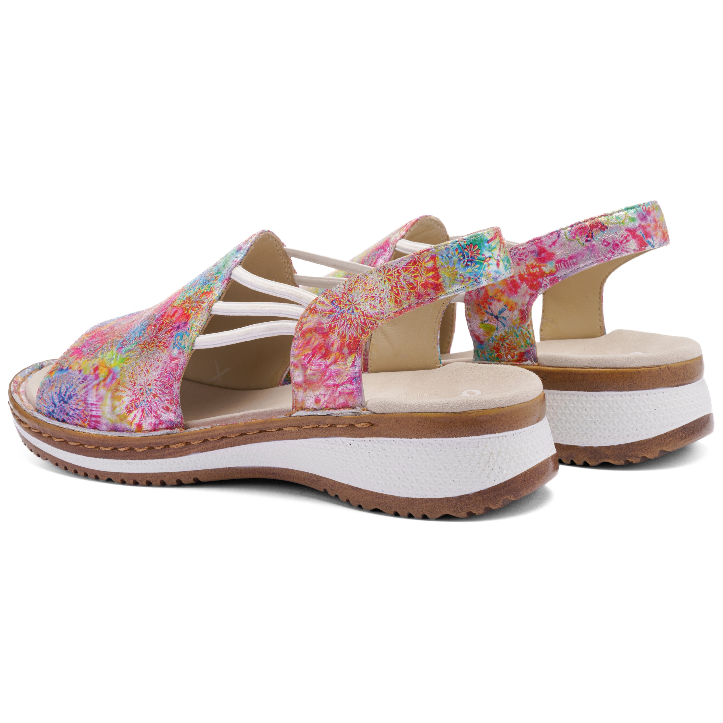 Ara Riemchensandale »HAWAII«  , Sommerschuh, Sandalette, Keilabsatz, mit Stretch-Bänder, G-Weite