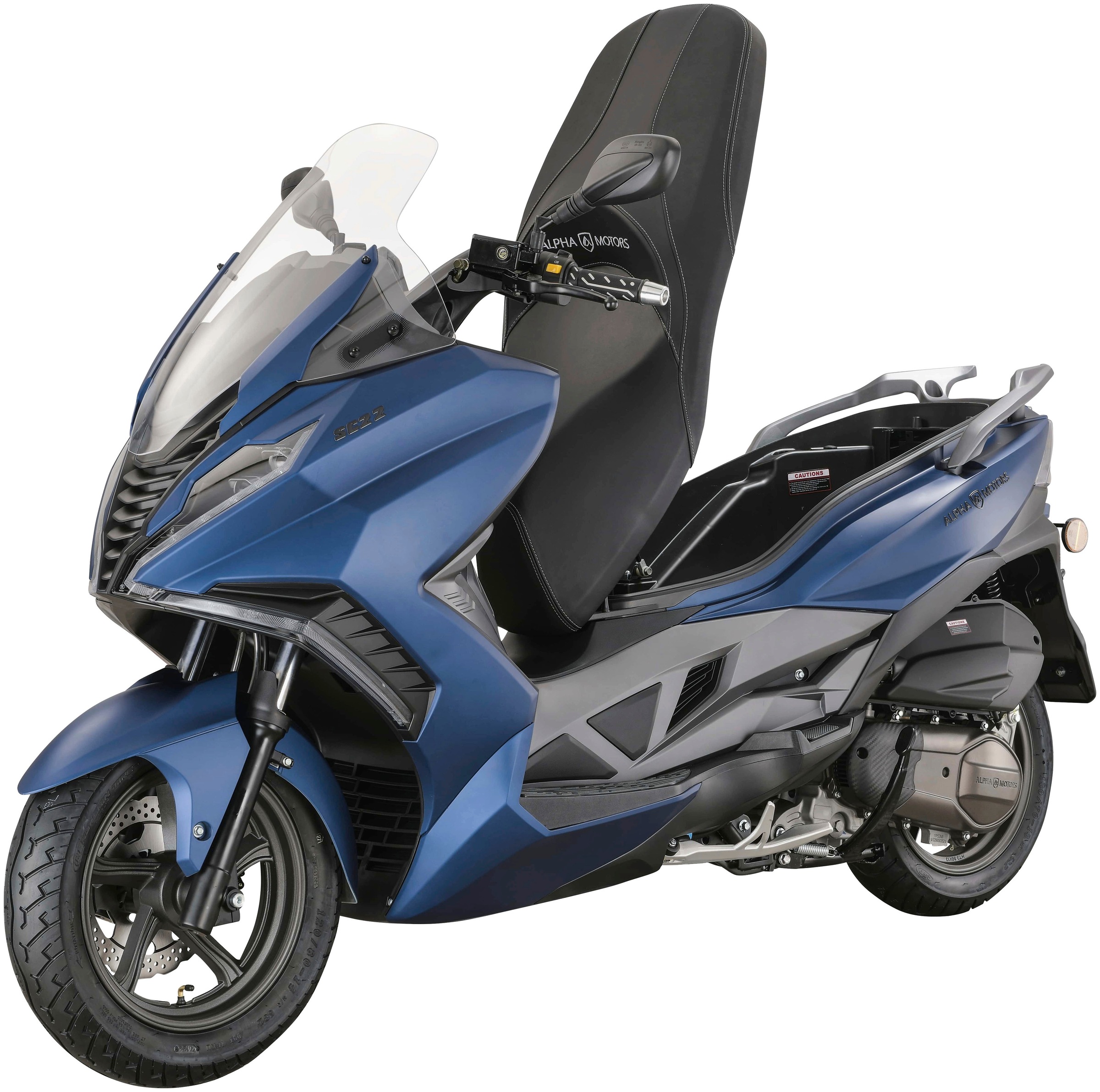 Alpha Motors Motorroller »Sport Cruiser 22«, 125 cm³, 95 km/h, Euro 5+, 11 PS, mit Lenkerschloss
