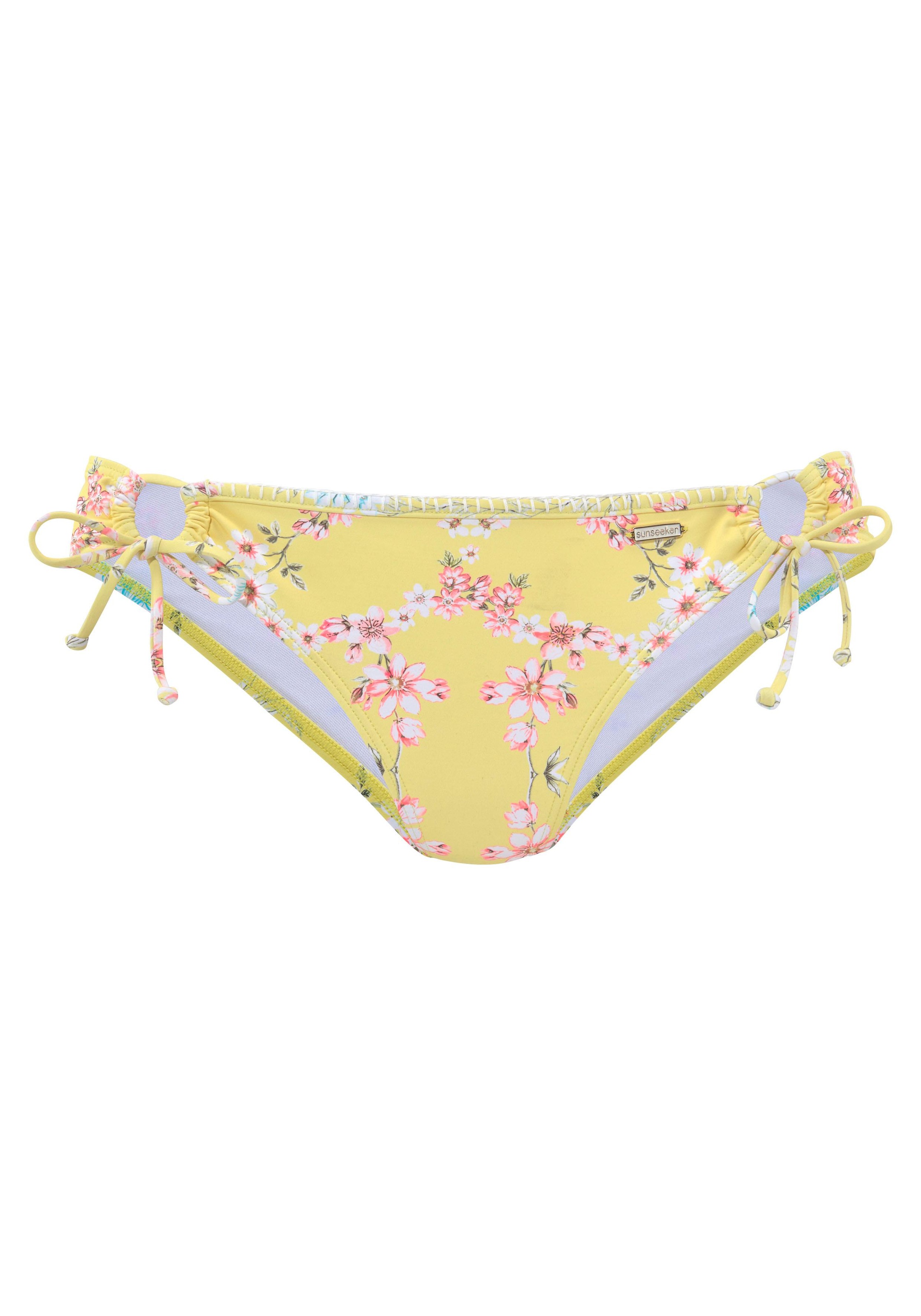 2. Bild von Sunseeker Bikini-Hose »Ditsy«, mit seitlichen Bindebändern und Häkelkante