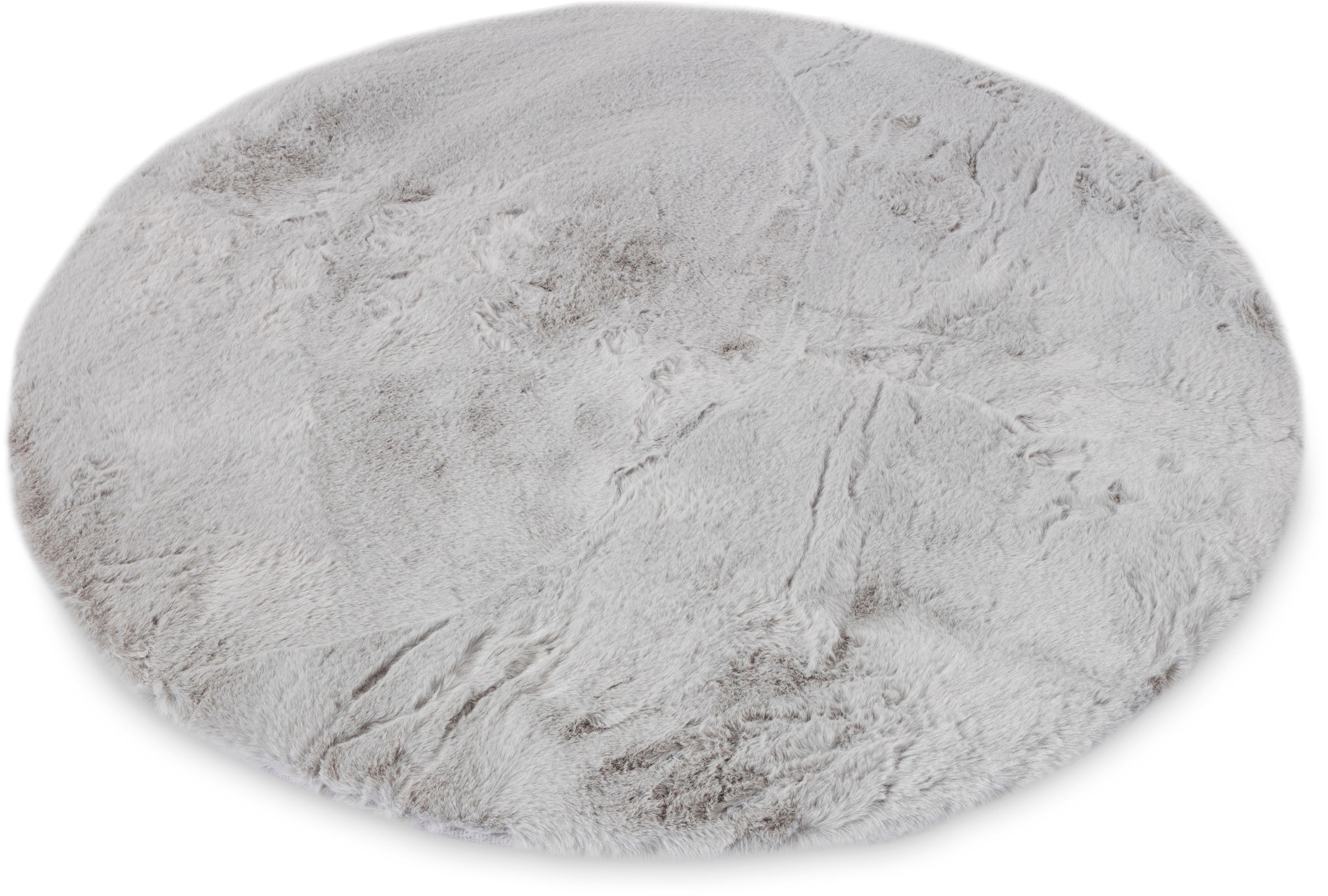 OTTO home Fellteppich »Guidel« rund 30 mm Höhe Kunstfell, Kuschelteppich, U günstig online kaufen