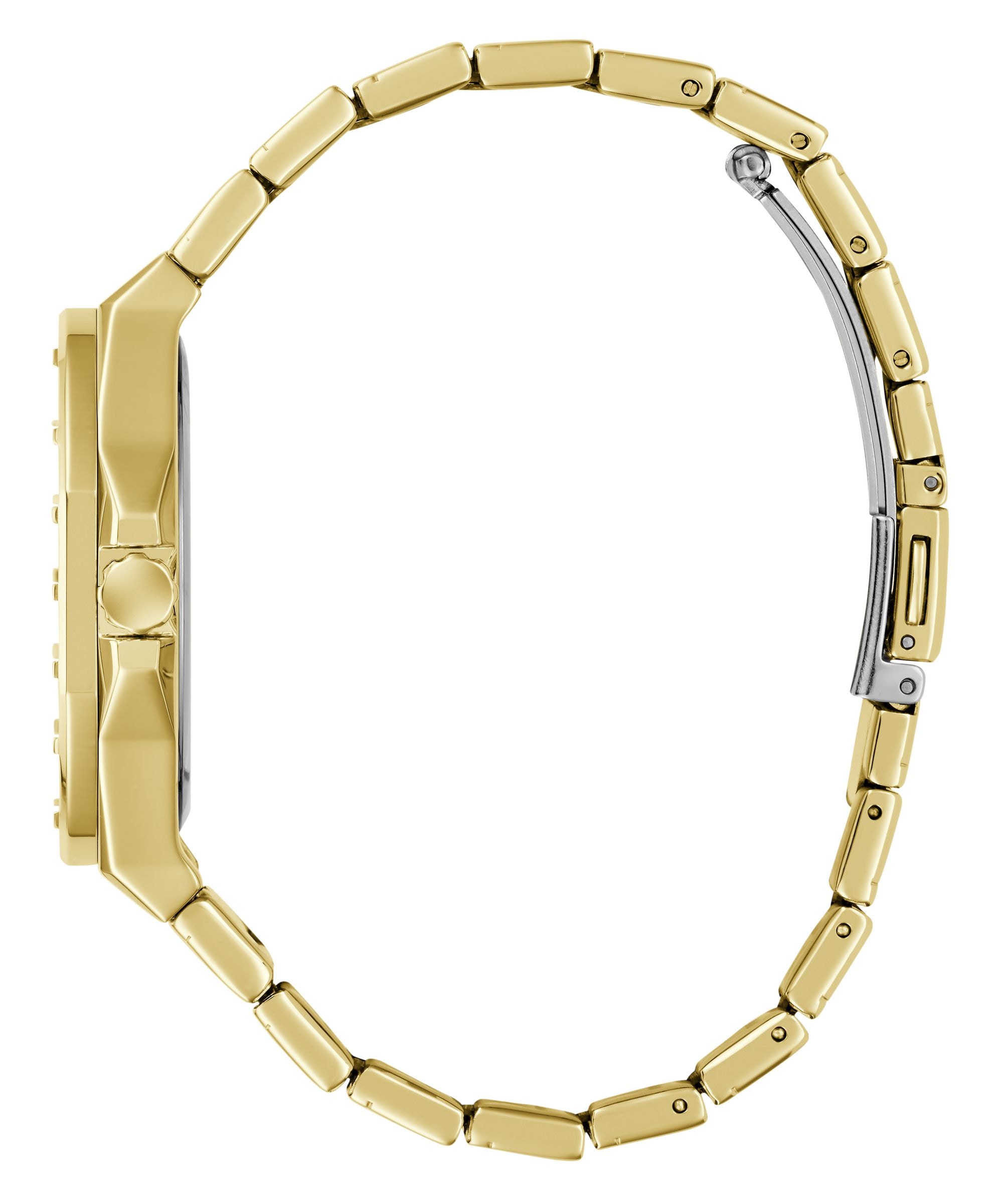 Guess Quarzuhr »JAQ« Armbanduhr, Herrenuhr, Edelstahlarmband, analog