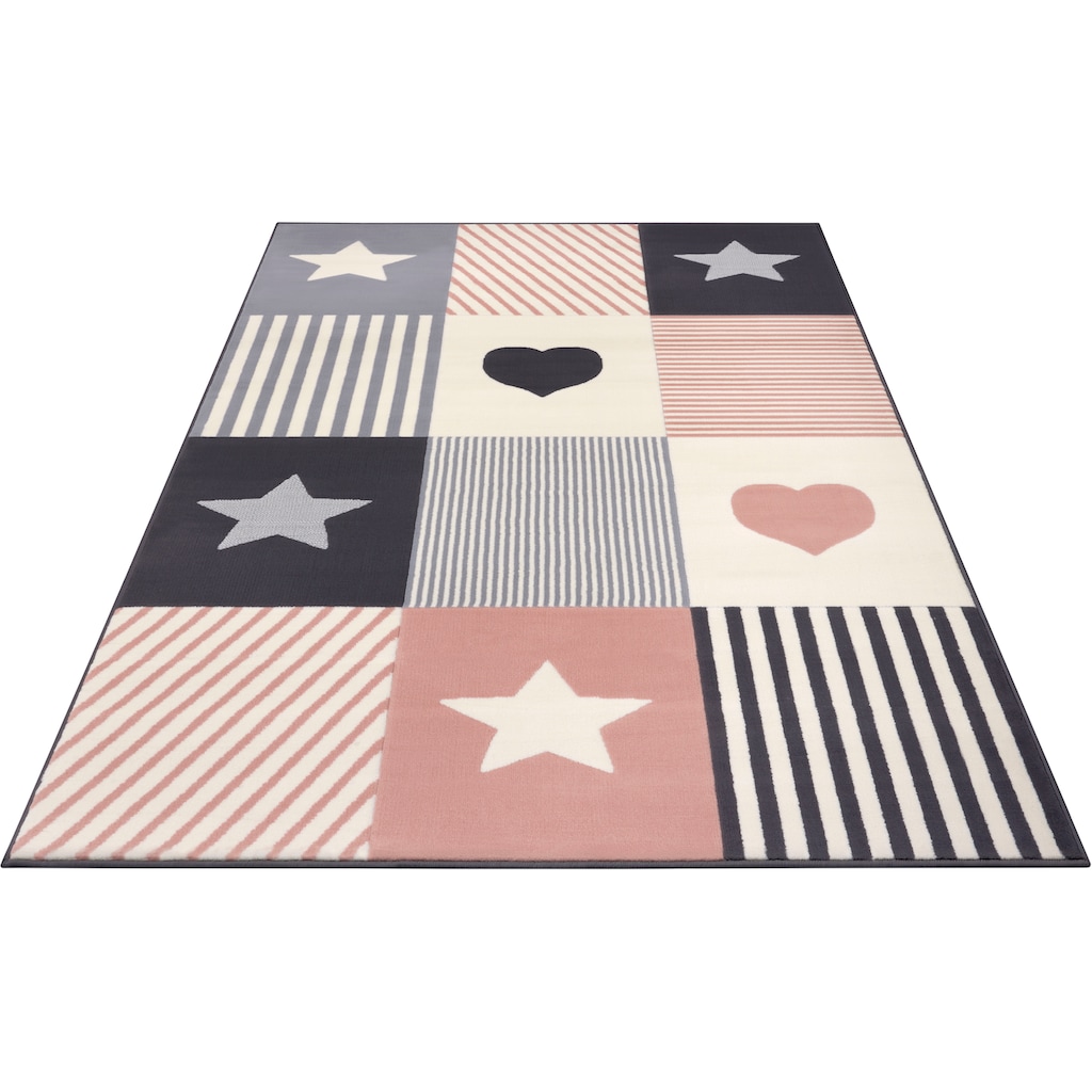 HANSE Home Kinderteppich »Lovely Patchwork«, rechteckig