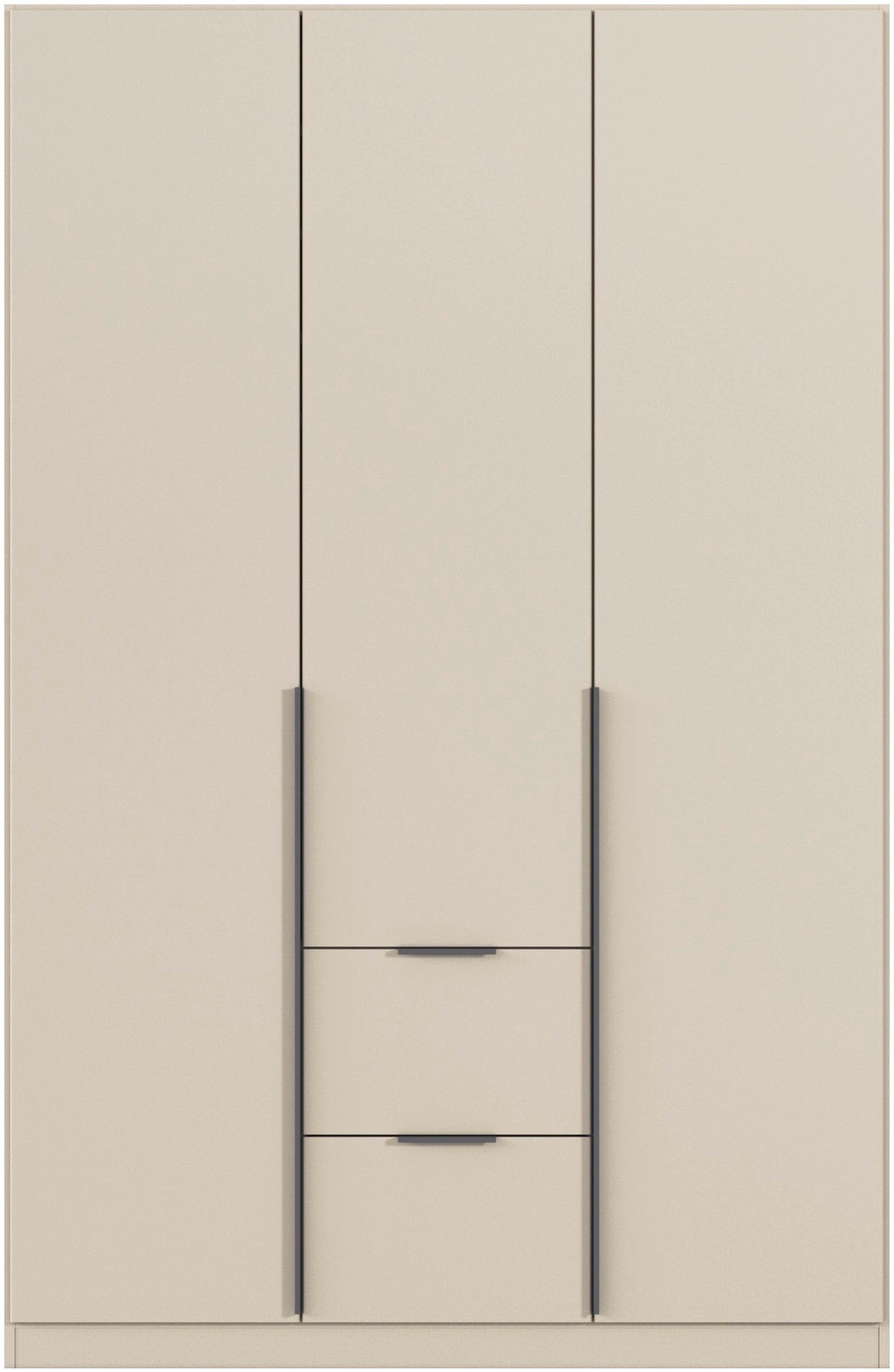 rauch Drehtürenschrank »Kleiderschrank Schrank Garderobe AGORDO mit Dekor- oder Hochglanzfront«, (in zwei Griff-Farben, Breiten 91-360 cm), mit Außenschubkästen, in 7 Breiten und 2 Höhen MADE IN GERMANY