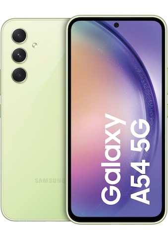 Smartphone »Galaxy A54 5G 128GB«, grün, 16,31 cm/6,4 Zoll, 128 GB Speicherplatz, 50 MP...