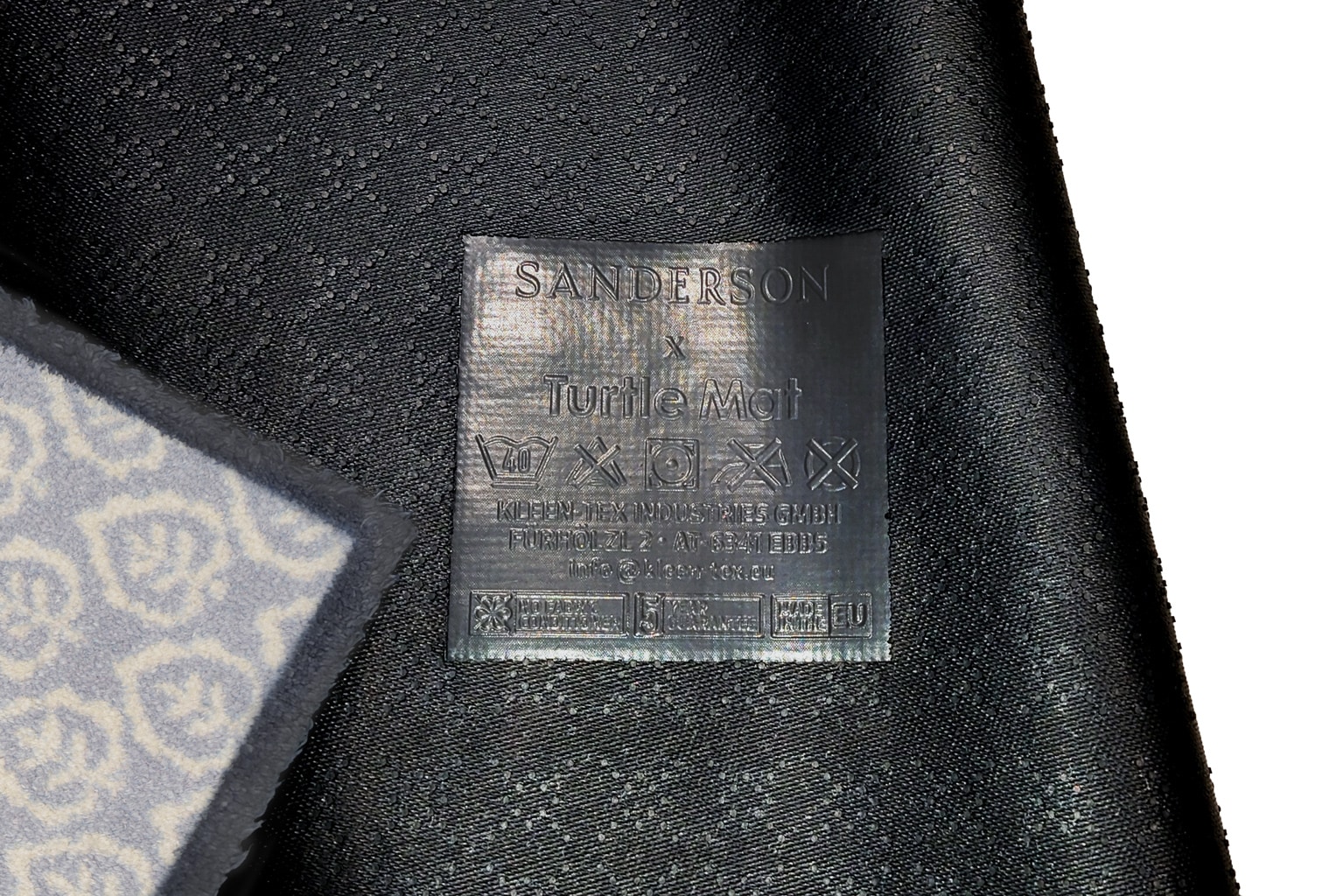 Turtle Mat Fußmatte »Fencott Blue« rechteckig 9 mm Höhe