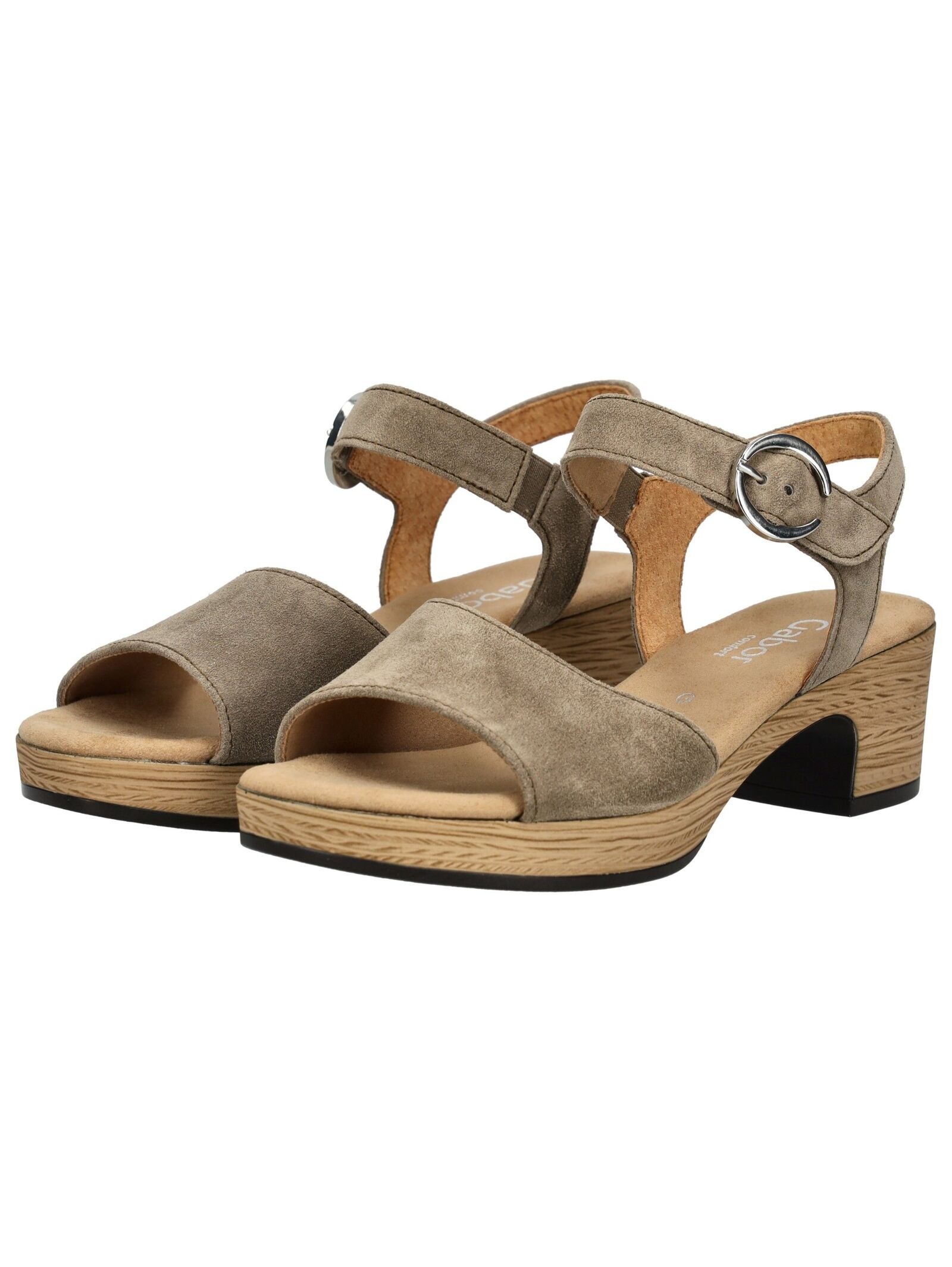 Gabor Comfort Riemchensandale »Gabor Comfort Sandalen Veloursleder«