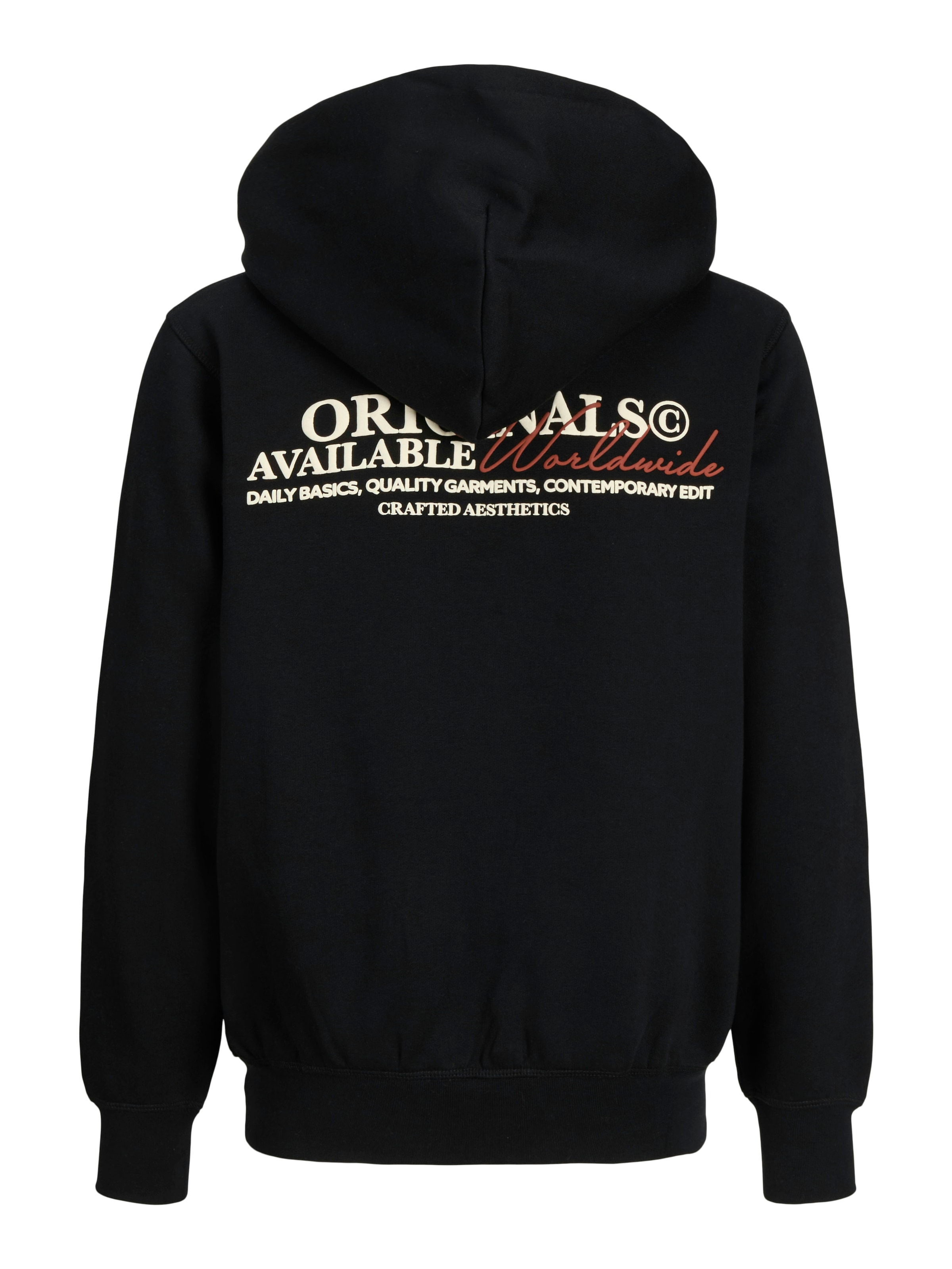 Jack & Jones Junior Kapuzensweatshirt »JORISLINGTON BACK SWEAT HOOD SN JNR«