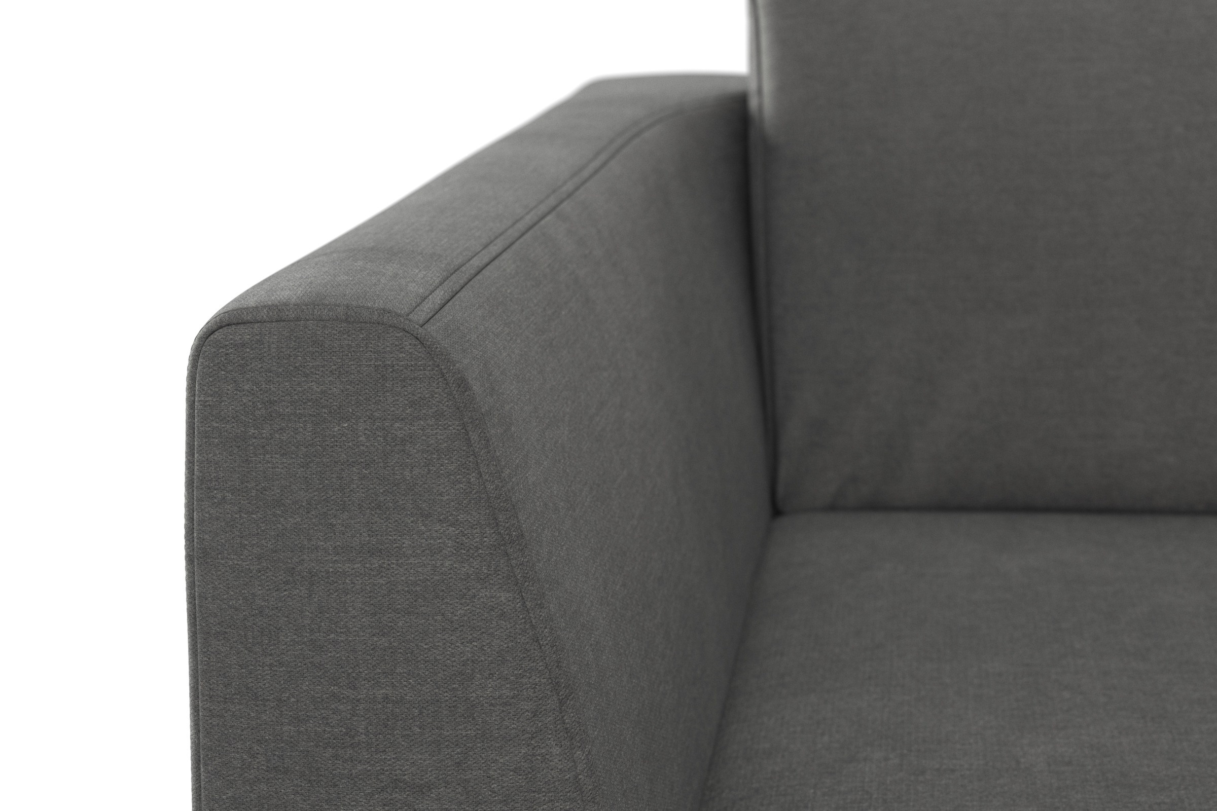 sit&more Wohnlandschaft »Lindholm U-Form«, mit Sitztiefenverstellung und Federkern