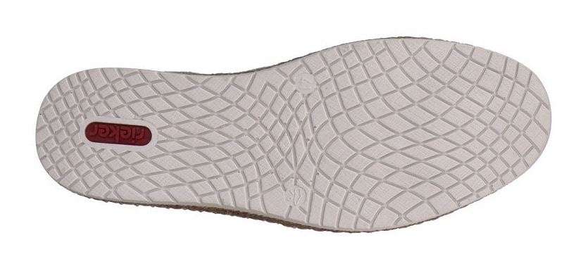 Rieker Espadrille, Slipper, Strandschuh, Sommerschuh mit Stretcheinsätzen