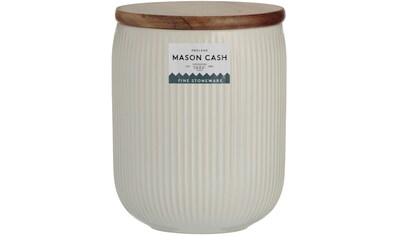 Mason Cash Vorratsglas »Linear«, (1 tlg.), mit Prägung, Akazienholzdeckel kaufen