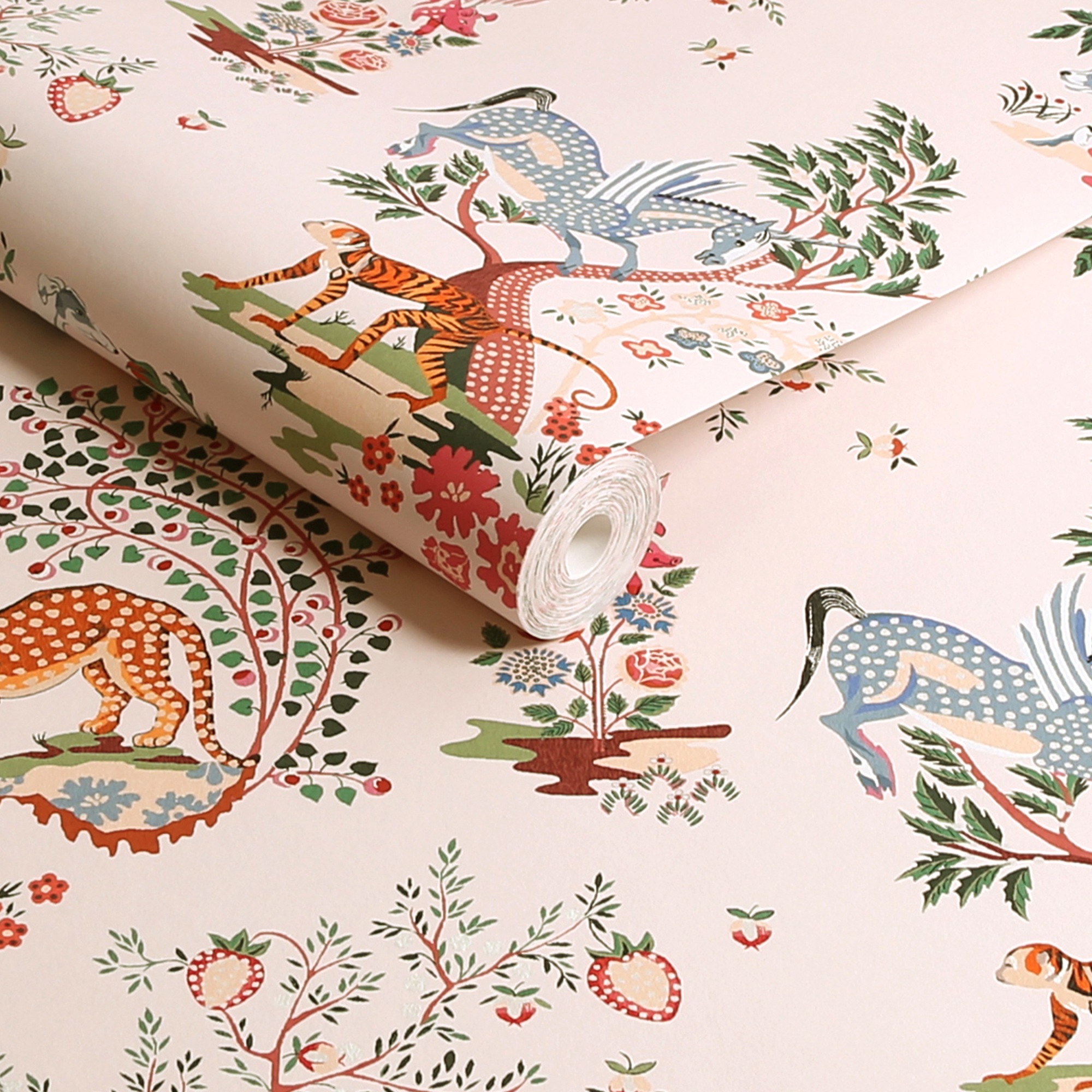 Cath Kidston Vliestapete »Painted Kingdom« futuristisch glatt 10mx52cm (ca. 5m2)