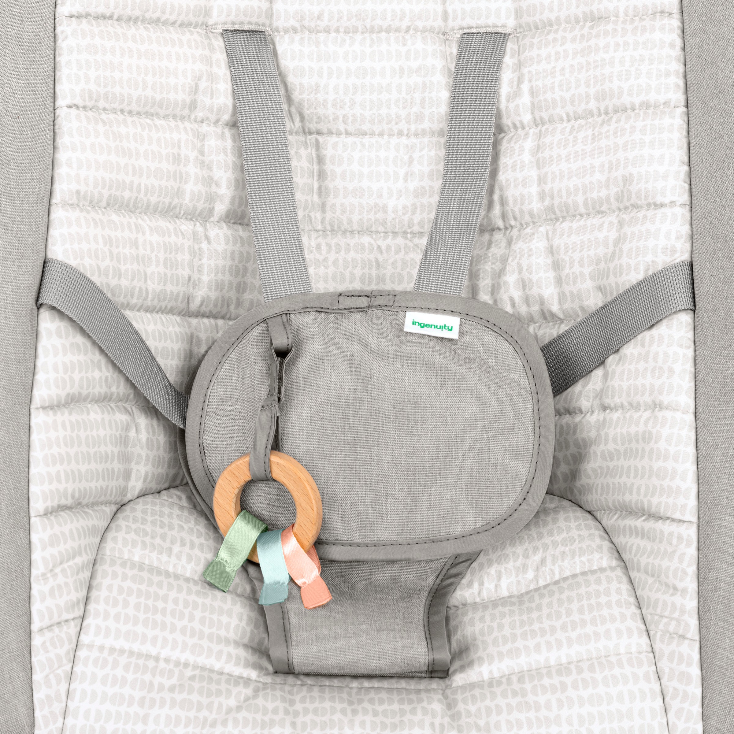 ingenuity Babywippe »Keep InMotion Automatic Rocking Seat - Soulful Skies«, mit Sound-Effekt