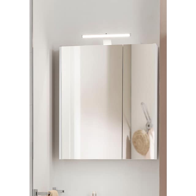 Schildmeyer Spiegelschrank »Lagona«, Breite 60 cm, 2-türig,  LED-Beleuchtung, Schalter-/Steckdosenbox jetzt im %Sale